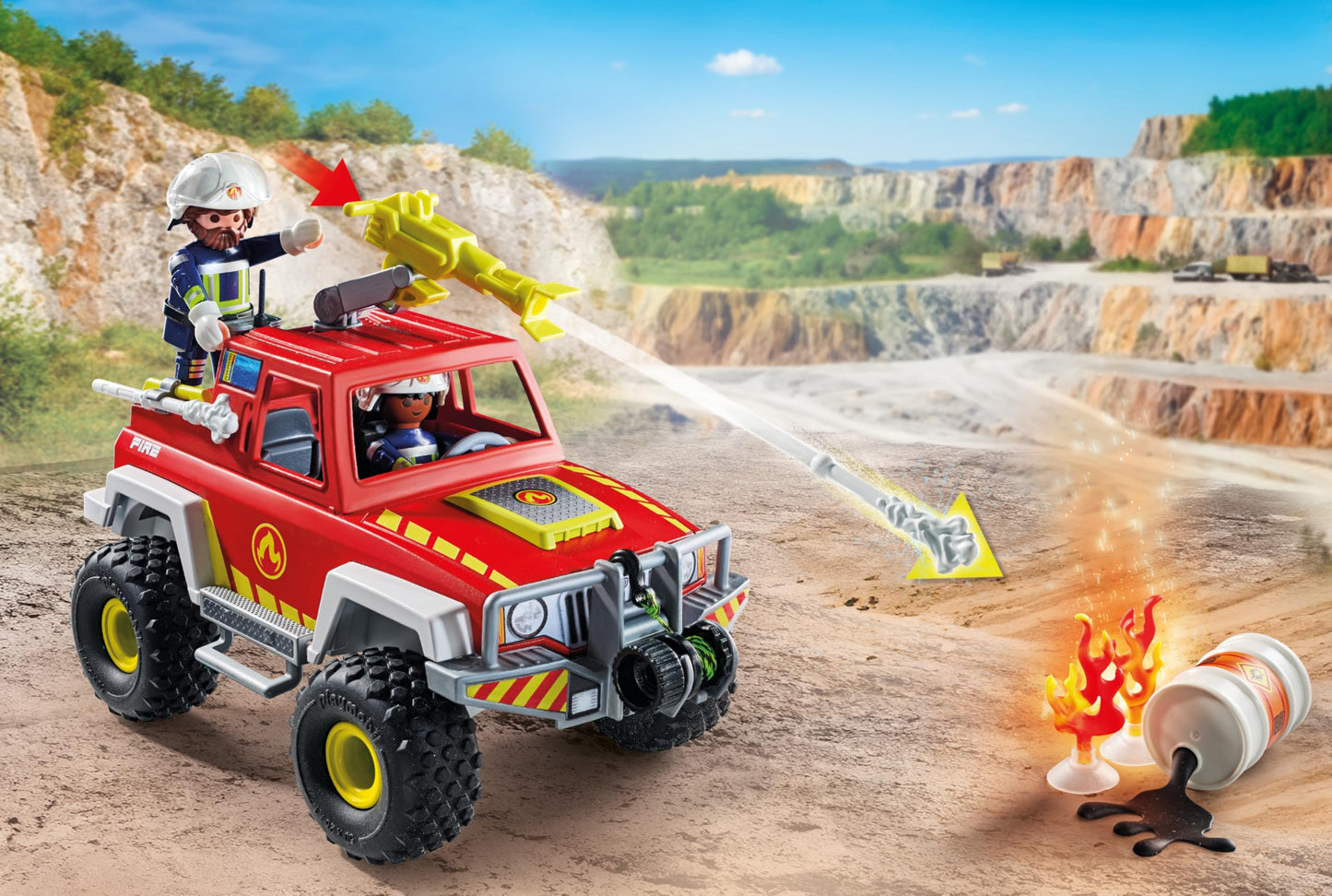 PLAYMOBIL Firefighting Truck