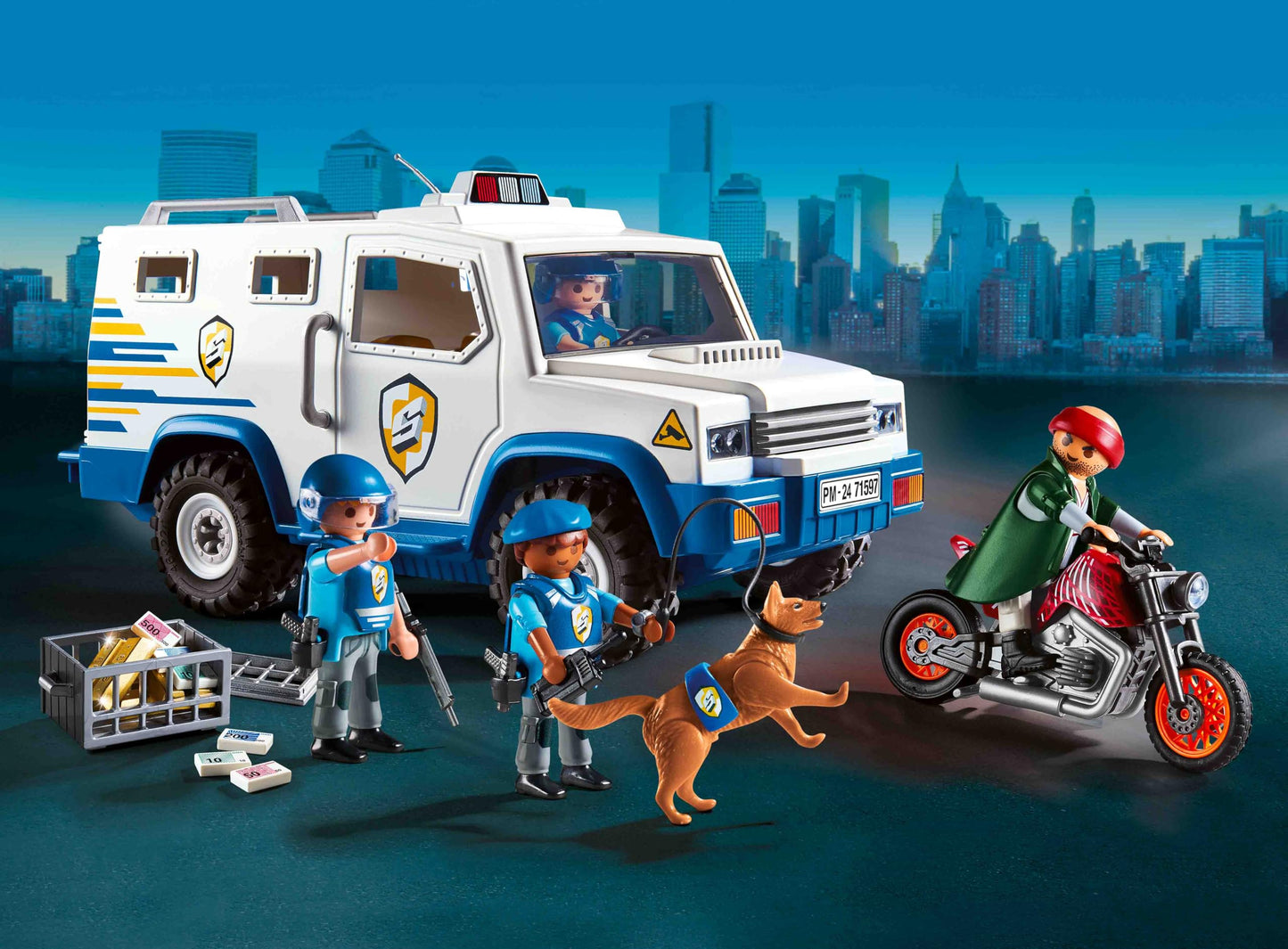 Playmobil Police Money Transporter