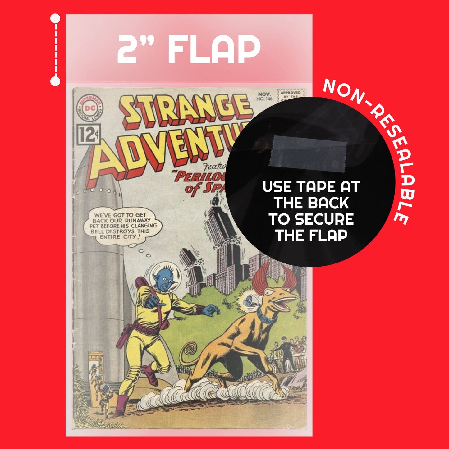 Comic Book Bags and Boards - Silver Age Comic Book Storage with 24 Pt Comic Backing Board for Comic Book kit - Thick Bulk Retail Bags for Spider Man, X Men, etc (Pack of 100 Each) by EVORETRO