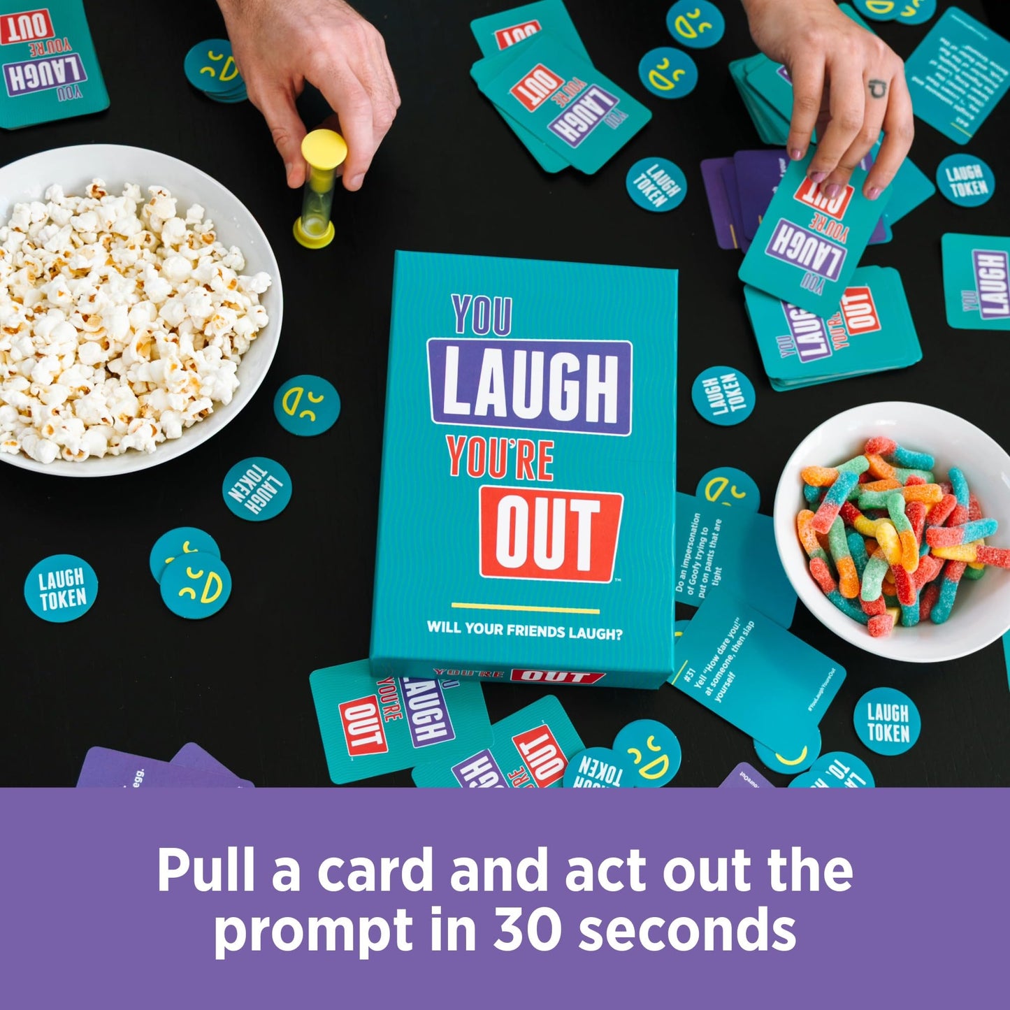 You Laugh You're Out - A Family Party Game for People Who Can't Keep A Straight Face