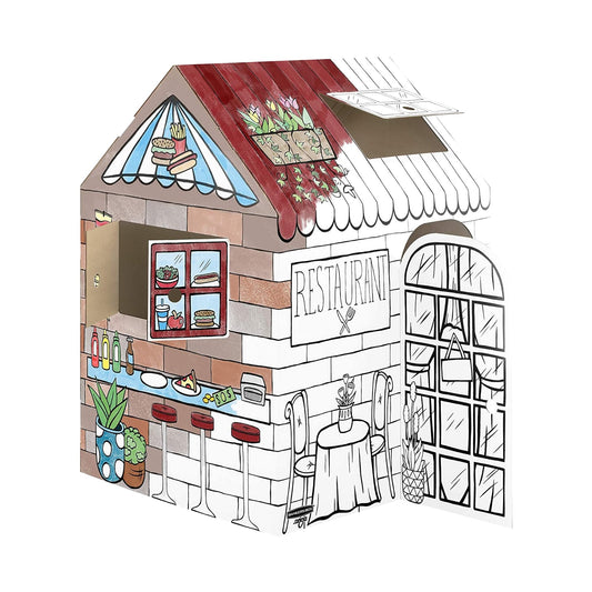 Bankers Box 1230201 at Play Treats N' Eats Playhouse, Cardboard Playhouse and Craft Activity for Kids