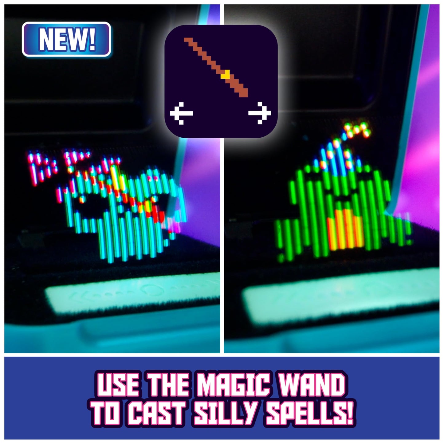 Bitzee, Magicals with 20 Interactive Characters Inside, Great for Easter Gifts, Digital Pet Reacts to Touch