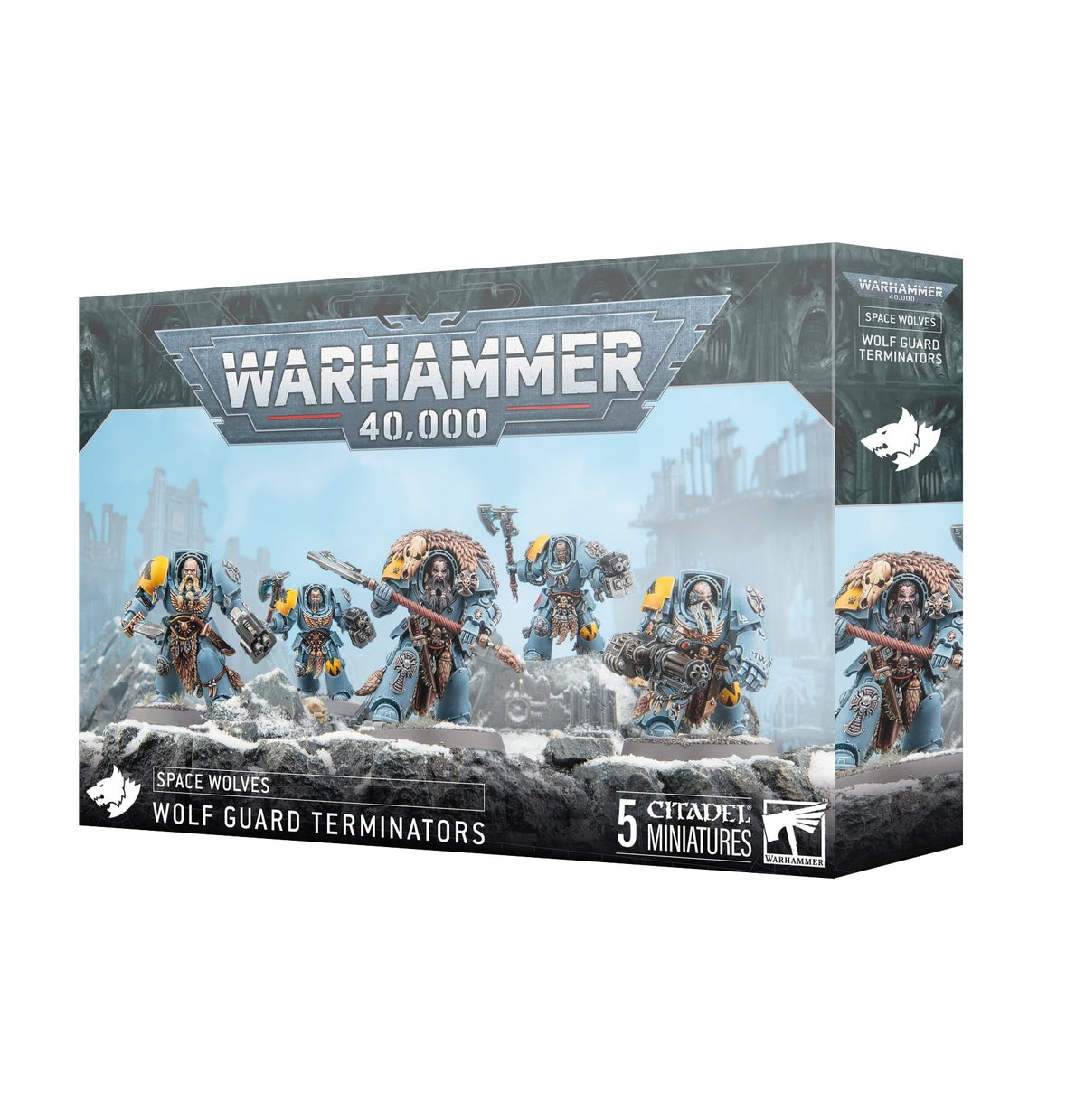 Games Workshop - Warhammer 40,000 - Space Wolves: Wolf Guard Terminators