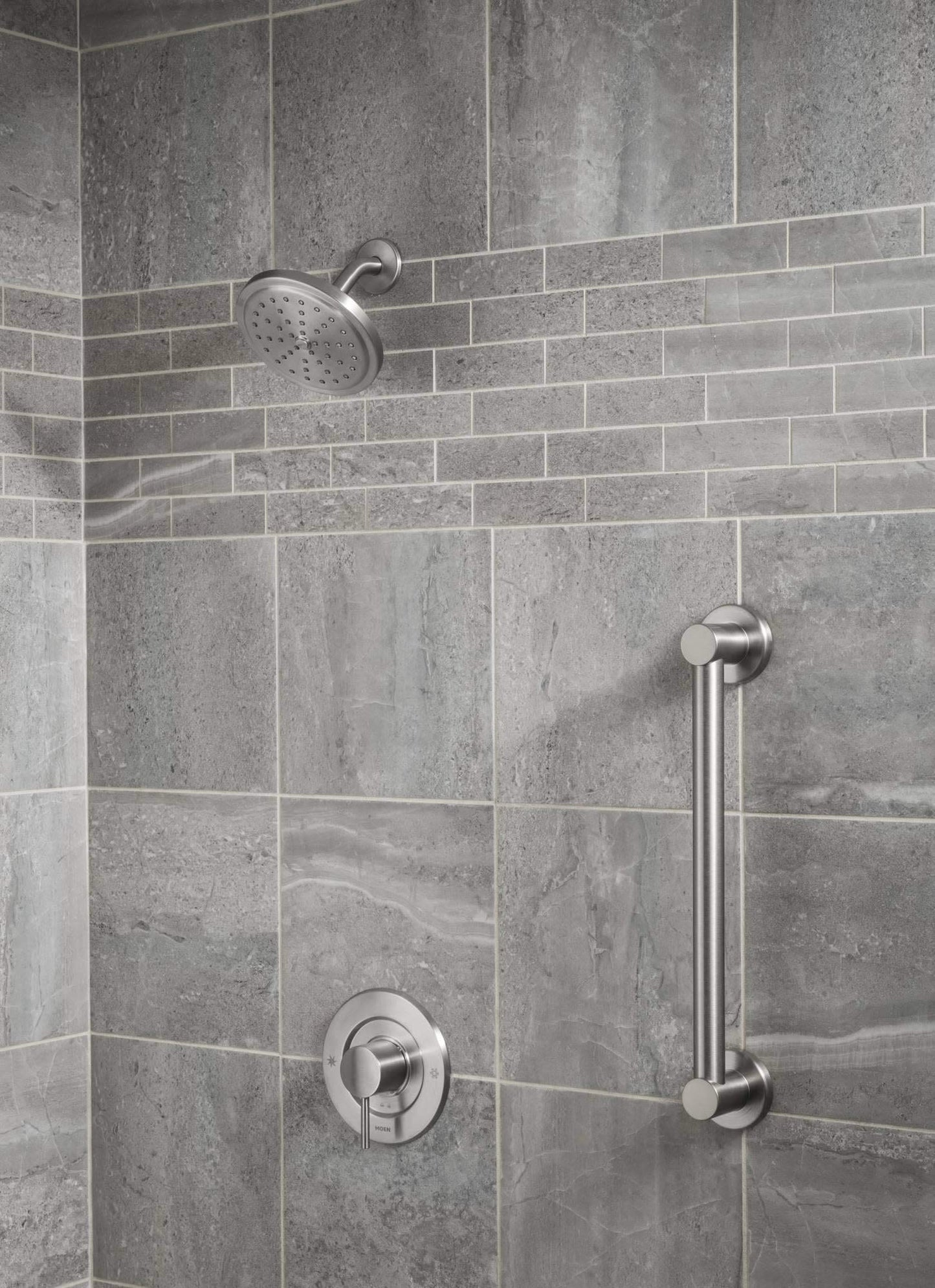 Moen YG0418BG Align 18-Inch Modern Designer Grab Bar, Brushed Gold