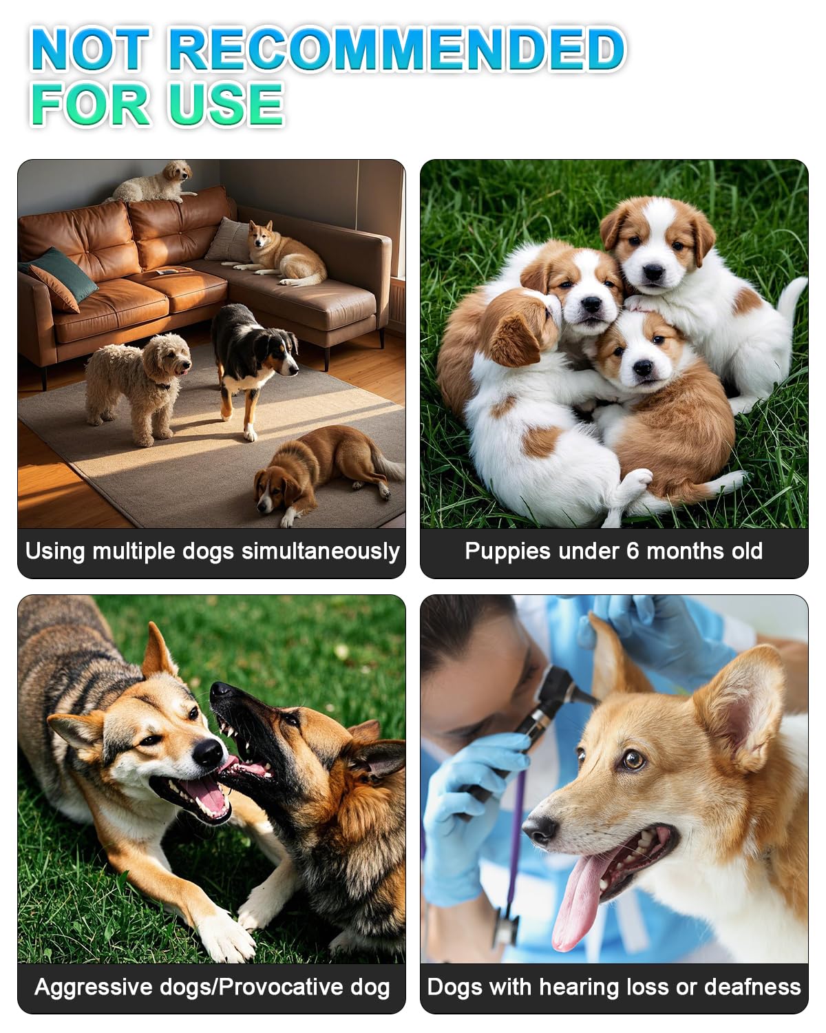 Anti Barking Device for Dogs, Rechargeable Ultrasonic Bark Box with 3 Modes Stop Barking, Safe & Effective Ultrasonic Dog Barking Deterrent Devices Home Gard Garden Use Up to 33 FT Range