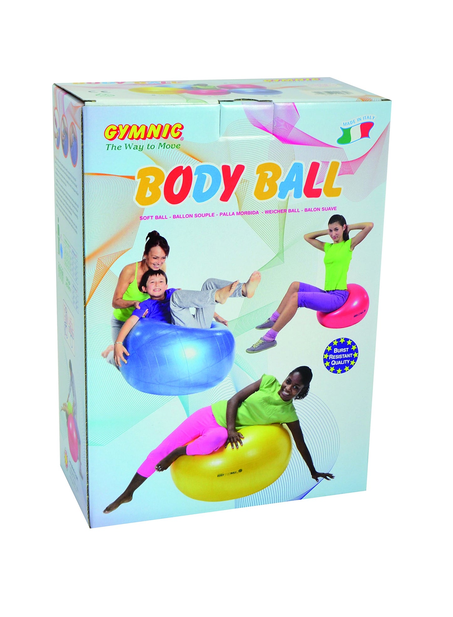 Gymnic Body Ball 65 - Body Ball, Blue