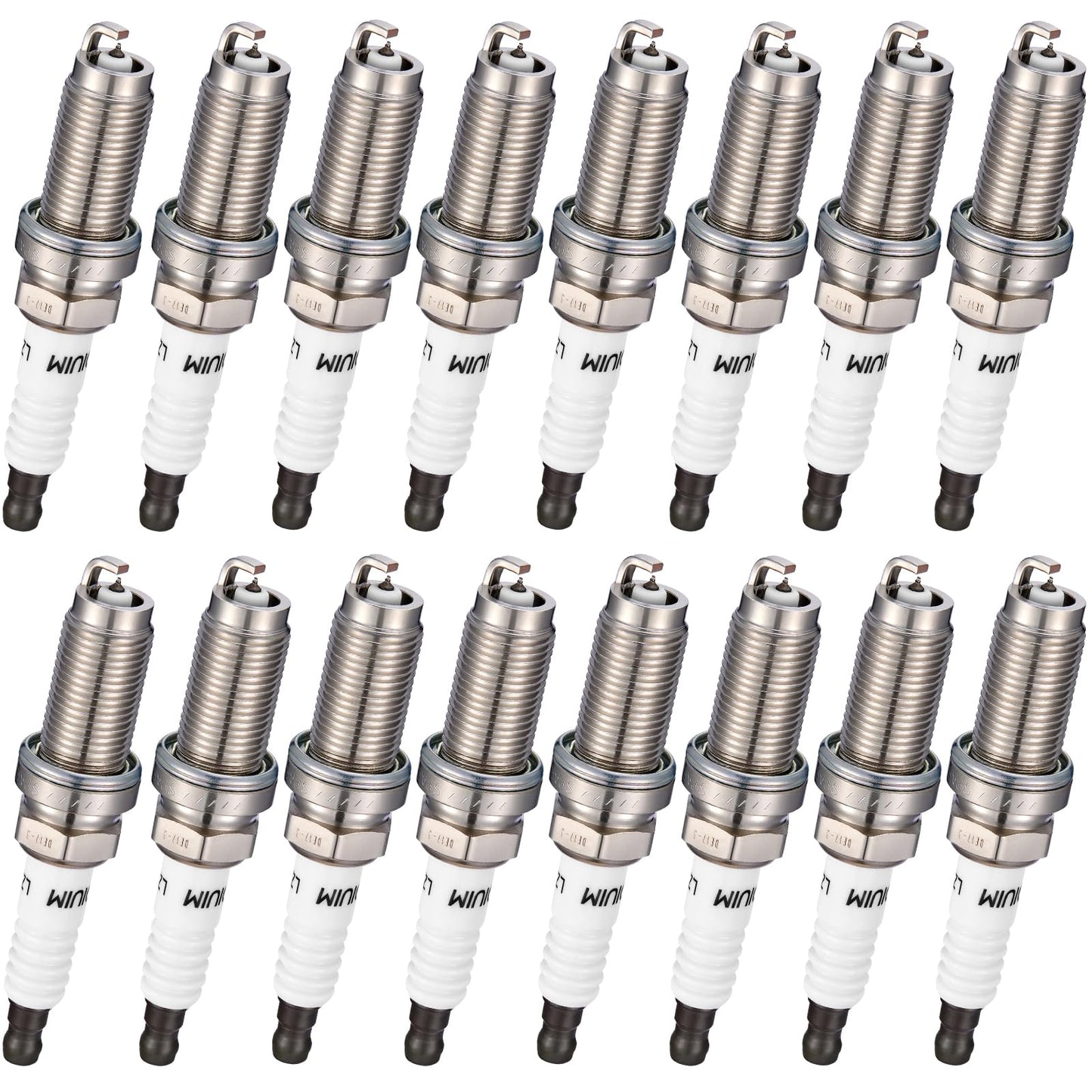 BDFHYK 4024123628 Iridium Spark Plugs Compatible with Ram 1500 2011-2021 Big Horn Crew Cab Pickup 4-Door 5.7L V8 GAS OHV Naturally Aspirated Set of 16