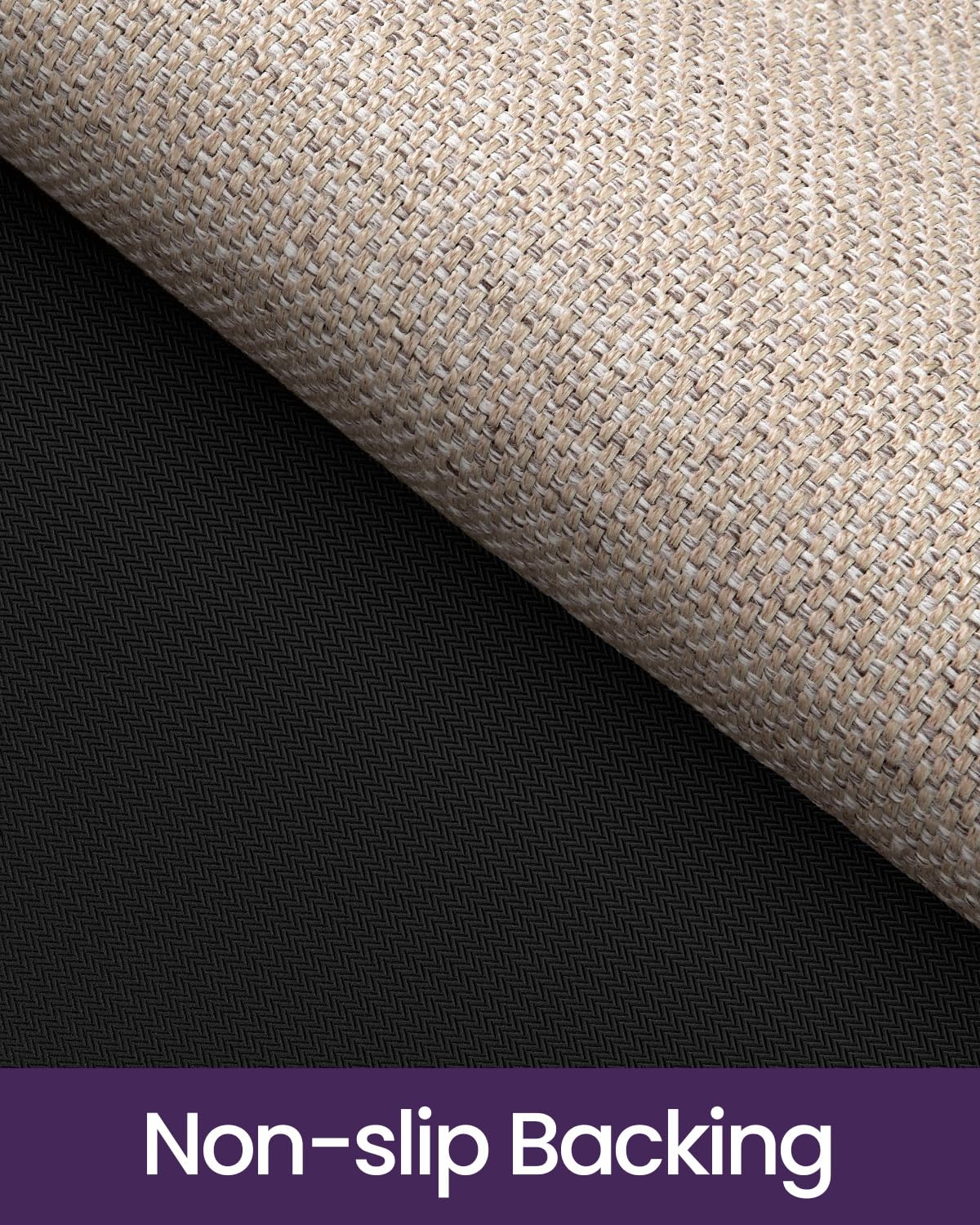 DEXI Front Door Mat Indoor, 36x56 Dirt Trapper Absorbent, Low Profile Non Slip Entrance Rug, Easy Clean Washable Inside Doormat for Entryway, Living Room, Laundry Room, Beige