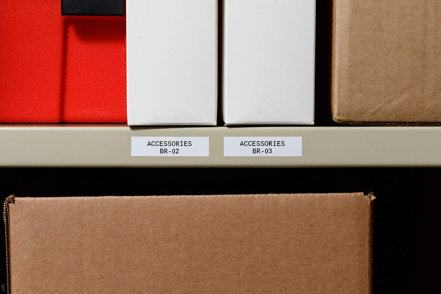 Brady M21-500-595-WT, B-595 Vinyl Printer Label for BMP 21 Mobile, ID Pal and LABPAL Printers, Black on White, 0.5" Width X 21' Length