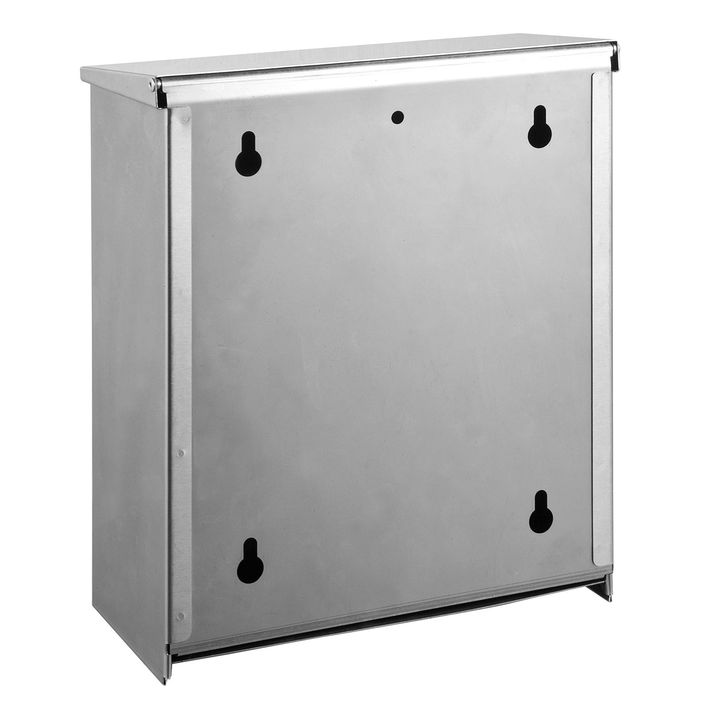 Sunera Sanitary Napkin Disposal Receptacle, 304 Stainless Steel Wall-Mounted Feminine Hygiene Waste Bin for Restroom, Bottom Lock Opening Design