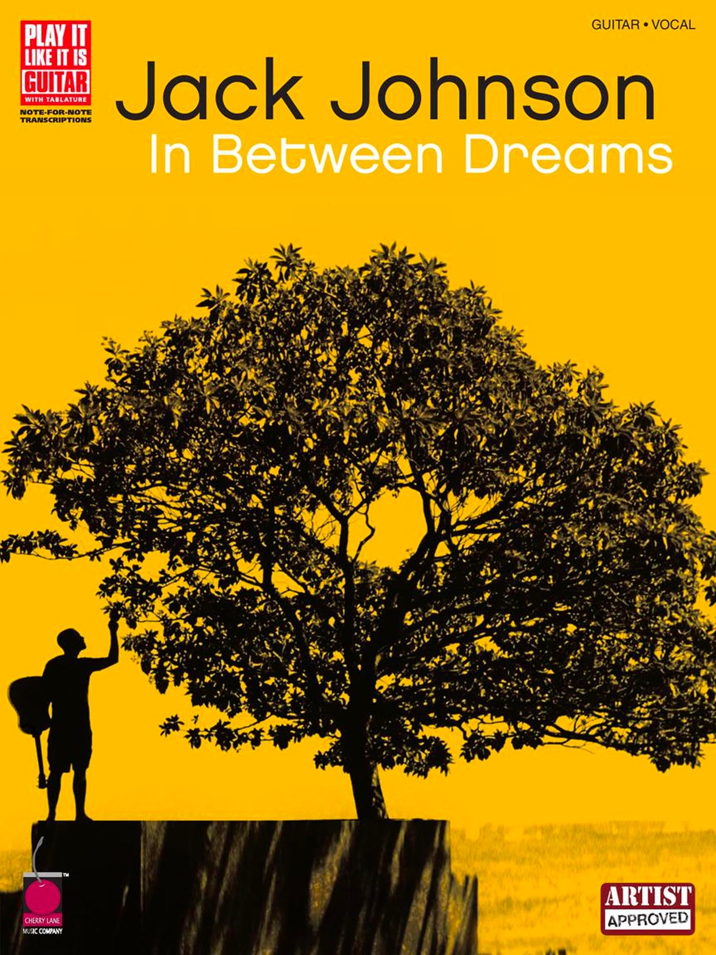 Jack Johnson: In Between Dreams | Guitar TAB Songbook for Intermediate Players | Acoustic Guitar Sheet Music Book with Lyrics and Chords | Play-It-Like-It-Is Artist Folio for Pop Rock Guitarists
