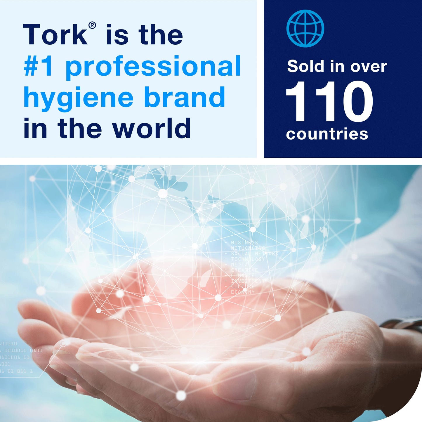 Tork Universal B1141A Beverage Napkin, 1-Ply, 1/4 Fold, 9.38" Width x 9.38" Length, White (Case of 8 Packs, 500 per Pack, 4,000 Napkins)