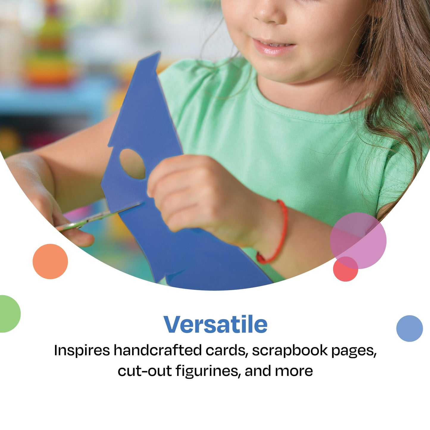 Childcraft 1465881 Light Weight Construction Paper, 9" x 12", Blue (Pack of 500)