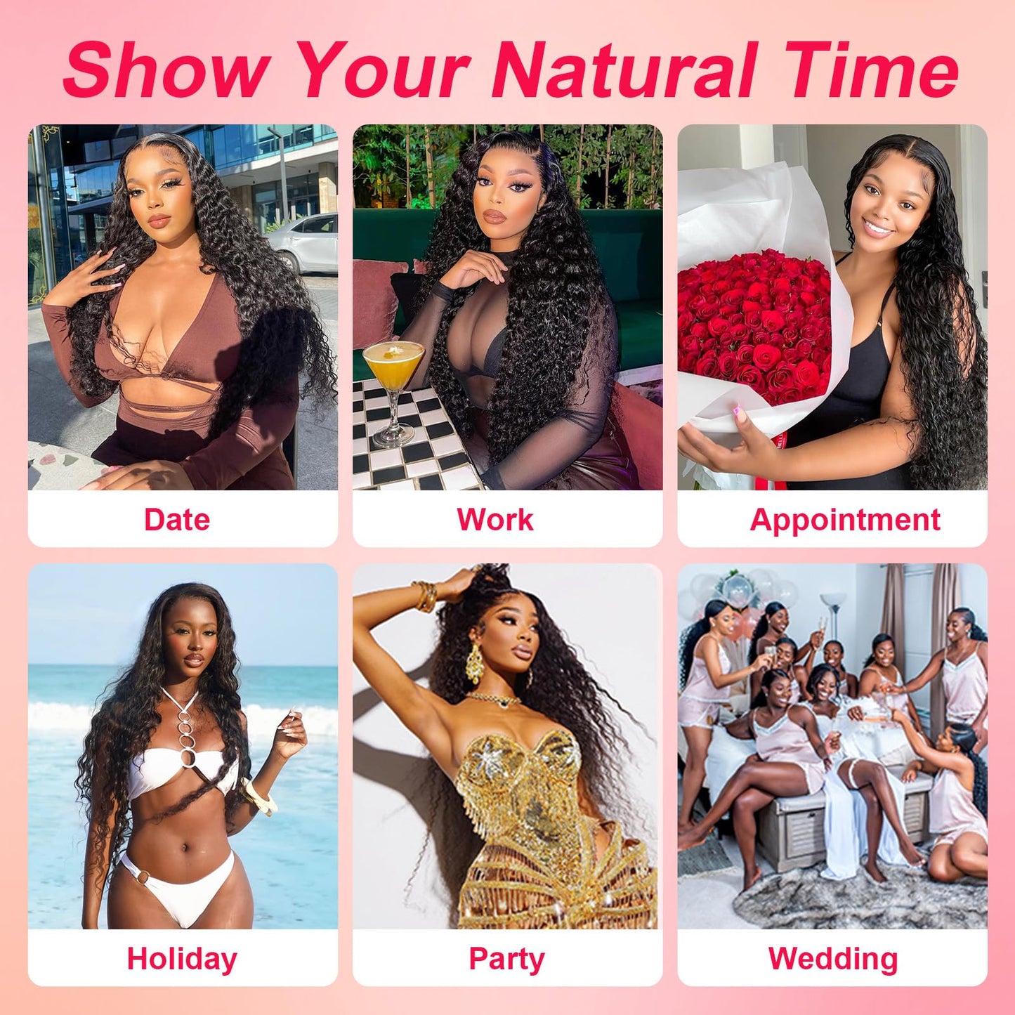 230% Density 13X6 28 Inch Deep Wave Lace Front Wigs Human Hair Curly Human Hair Wig Wet and Wavy HD Lace Front Wig Human Hair Pre Plucked Frontal Wigs Human Hair