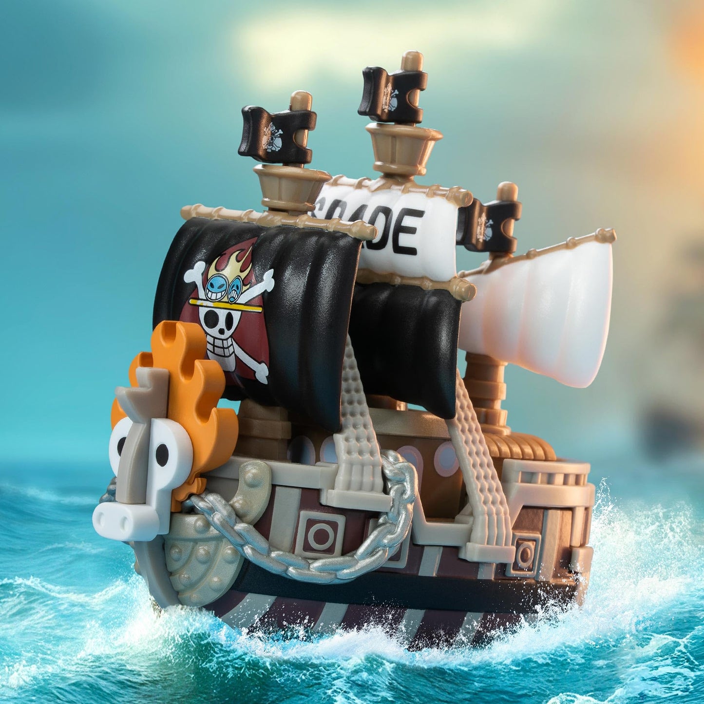 POP MART One Piece - The Grand Line Series Vehicles, ONE Piece Blind Box Figures, Random Design Action Figures Collectible Toys for Home Decor, Holiday Birthday Gifts for Girls and Boys, Single Box