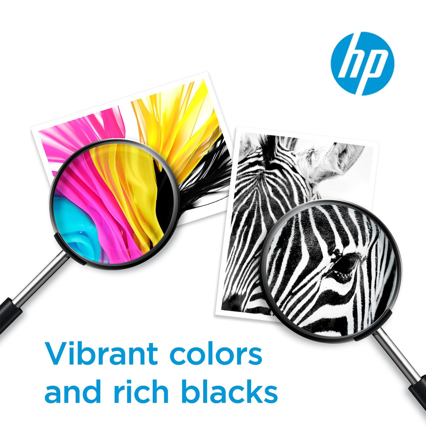 Original HP 65 Black/Tri-Color Ink Cartridges 2-Pack | Works with HP AMP 100 Series HP DeskJet 2600 3700 Series HP Envy 5000 Series | Eligible for Instant Ink