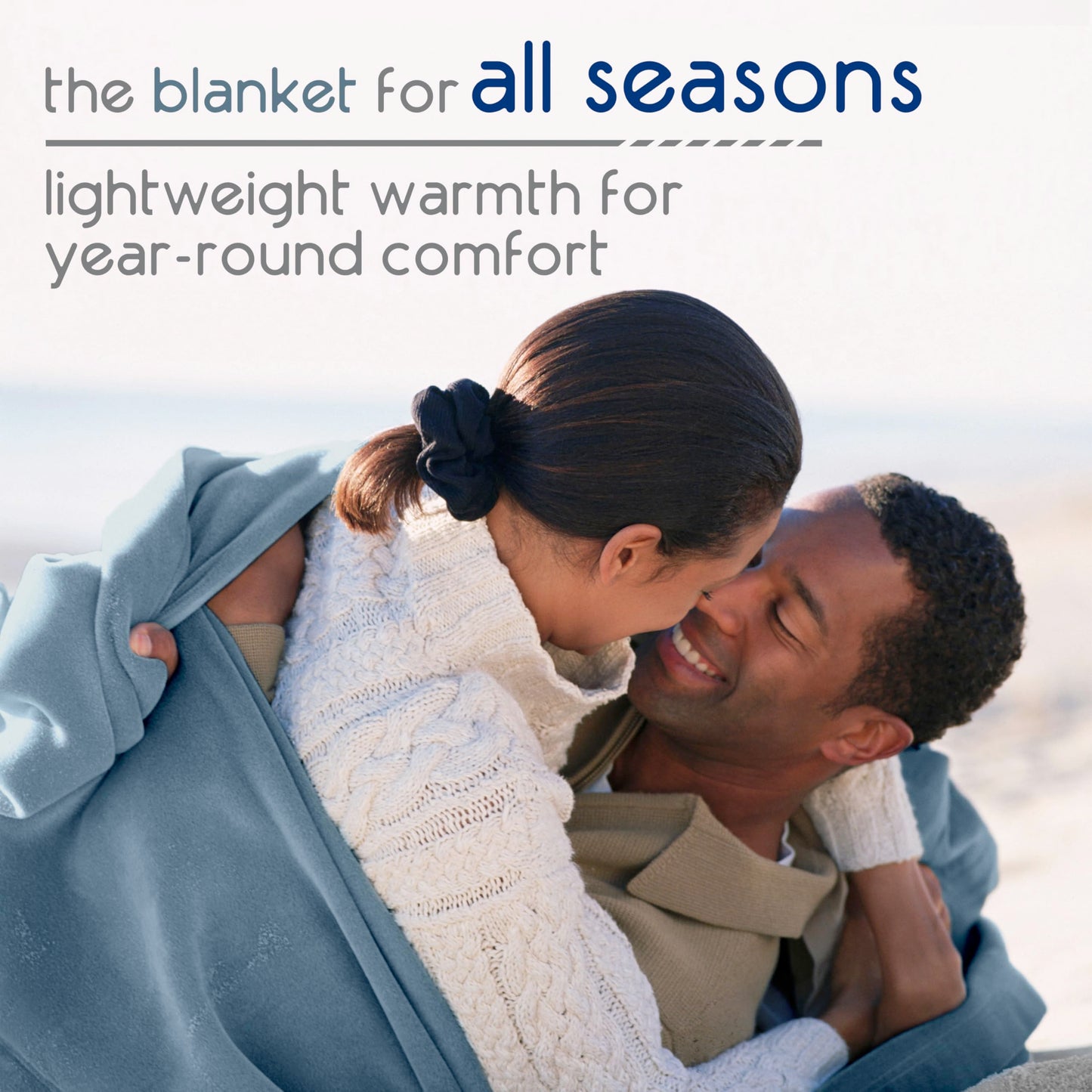 Vellux Original Blanket, Full/Queen, Wedgewood Blue