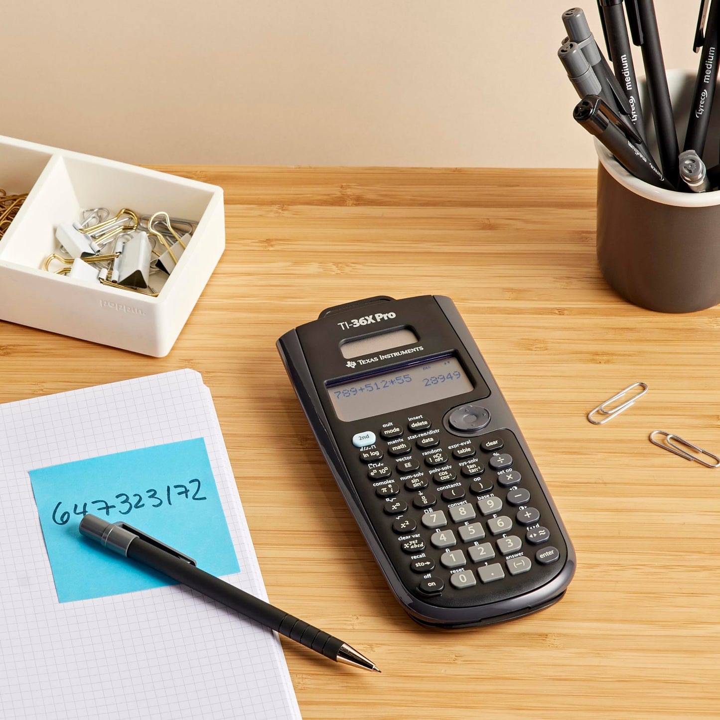 Texas Instruments TI-36X Pro Engineering/Scientific Calculator, Black, 9.7 Inch