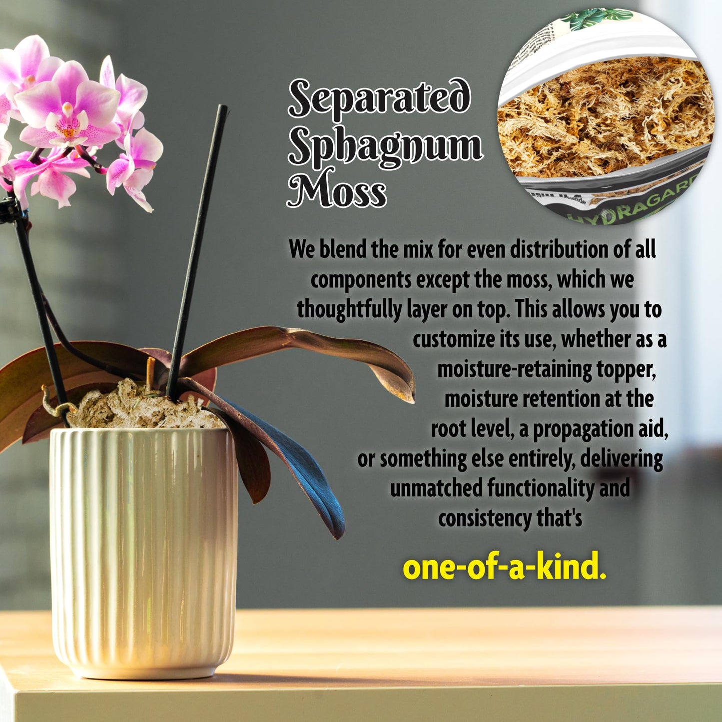 Forbidden Cereal Soilless Houseplant Potting Mix - Chunky Soil for Aroid Tropical Plants & Flowers - 8 Ingredients, No More Overwatering, Versatile Moisture Retention, Peat Free & Organic - 7.1L Bag