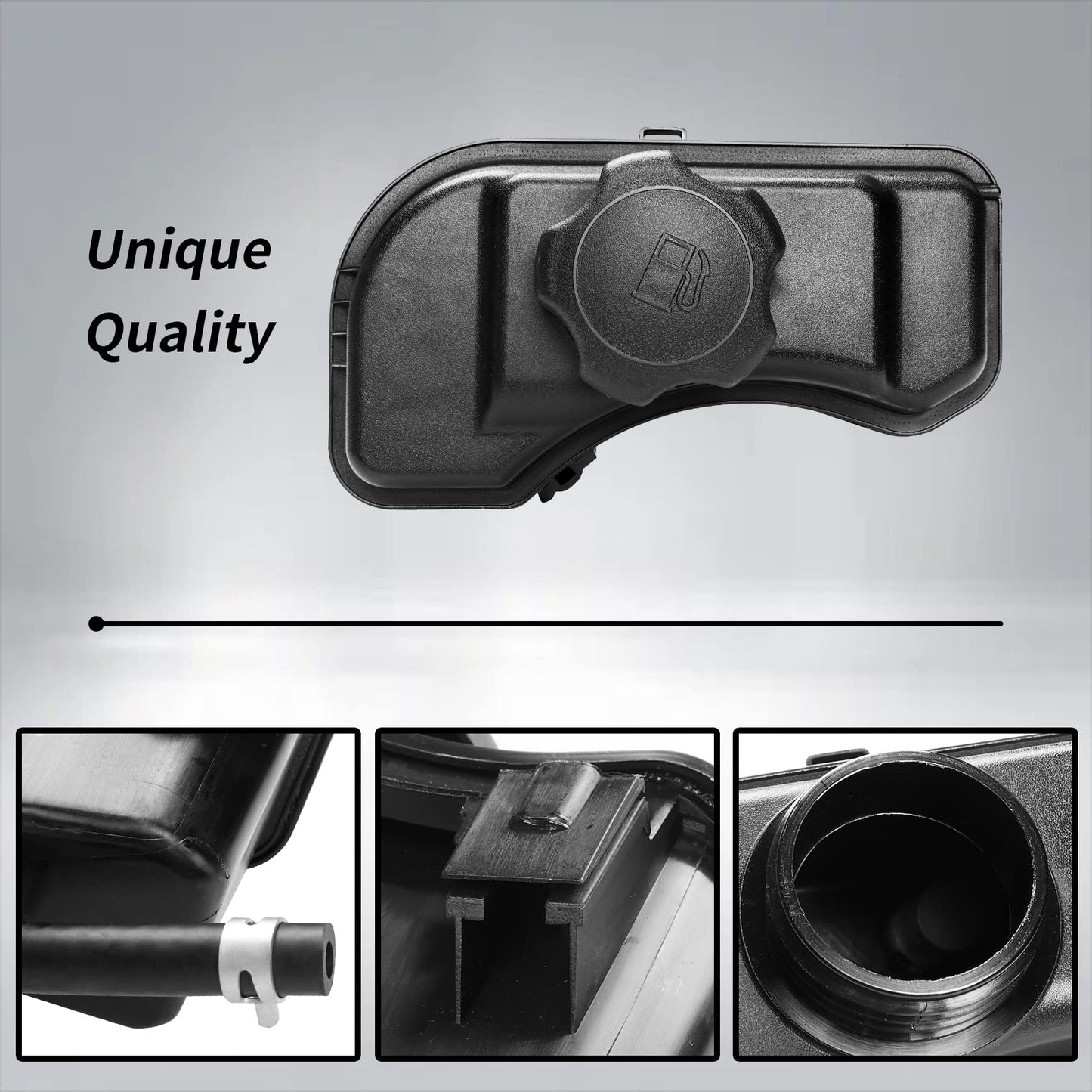 84004115 Fuel Gas Tank with Lawnmower Gas Cap Engine Fuel Tank | Compatible with Briggs & Stratton | Replace#: 594112