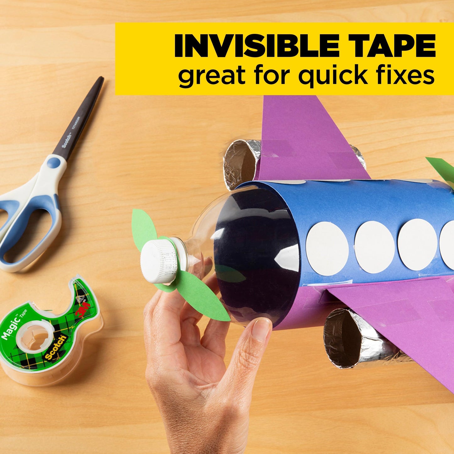 3M Magic Tape, 1-Inch Core, 3/4 x 1000 Inches, 24 Per Pack, Transparent (MMM810K24)