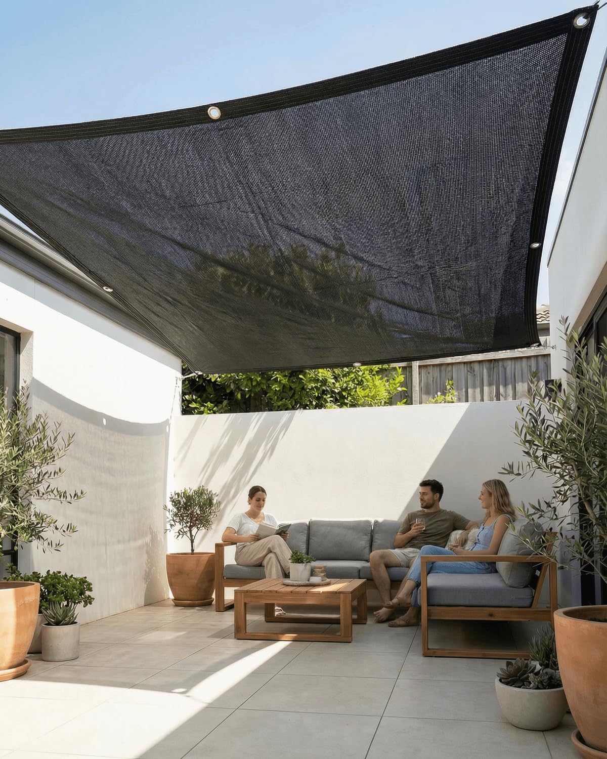 30% Sunblock Shade Cloth Net Black Resistant - Garden Shade Mesh for Plant Cover, Greenhouse, Chicken Coop, Kennels, Tomatoes Plants (30%-12×20FT)