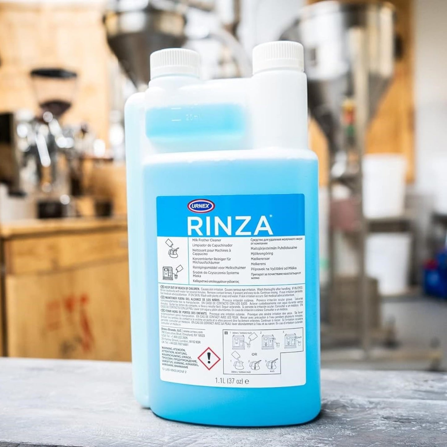 Urnex Rinza Alkaline Formula Milk Frother Cleaner, 33.6 Ounce