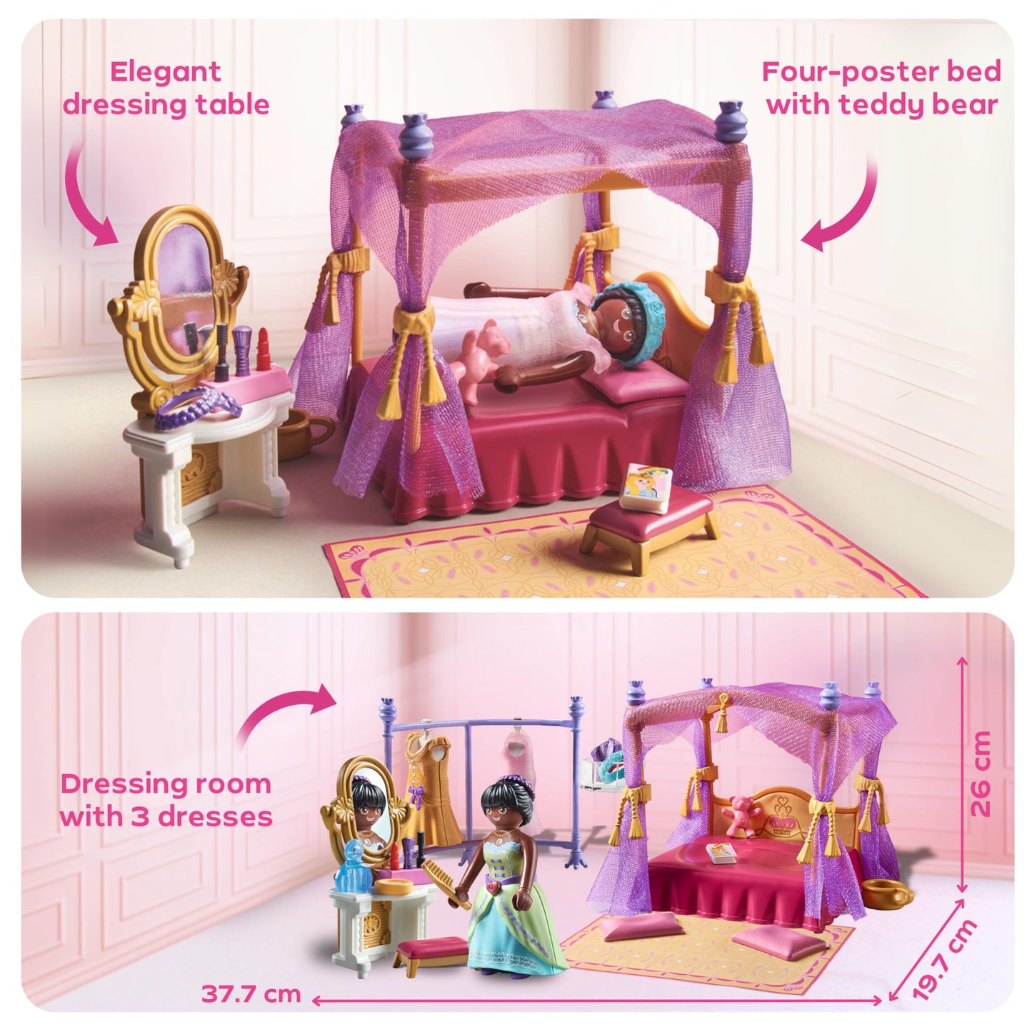 PLAYMOBIL Bedroom with Dressing Room
