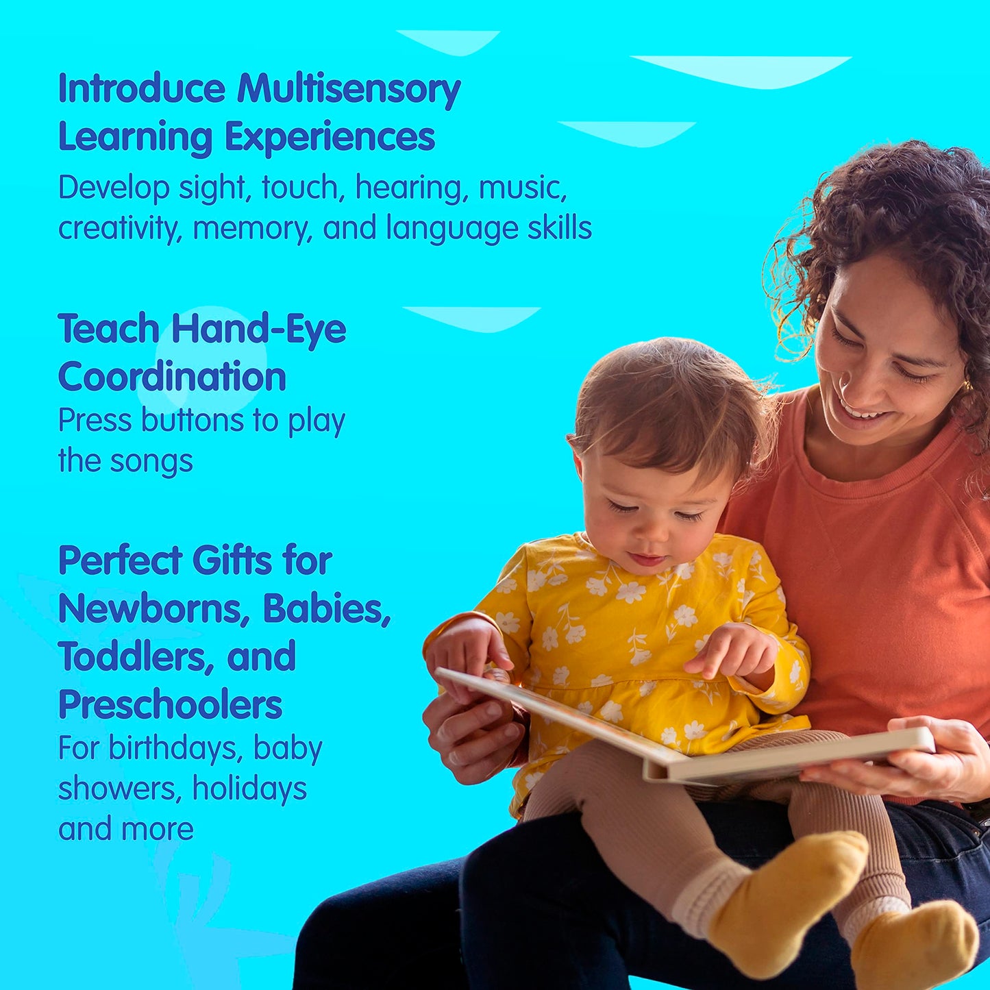 Baby Shark Mini Sound Pad | Baby Shark Toys, Musical Toys | Learning & Education Toys | Interactive Baby Toys | Gifts for Boys & Girls