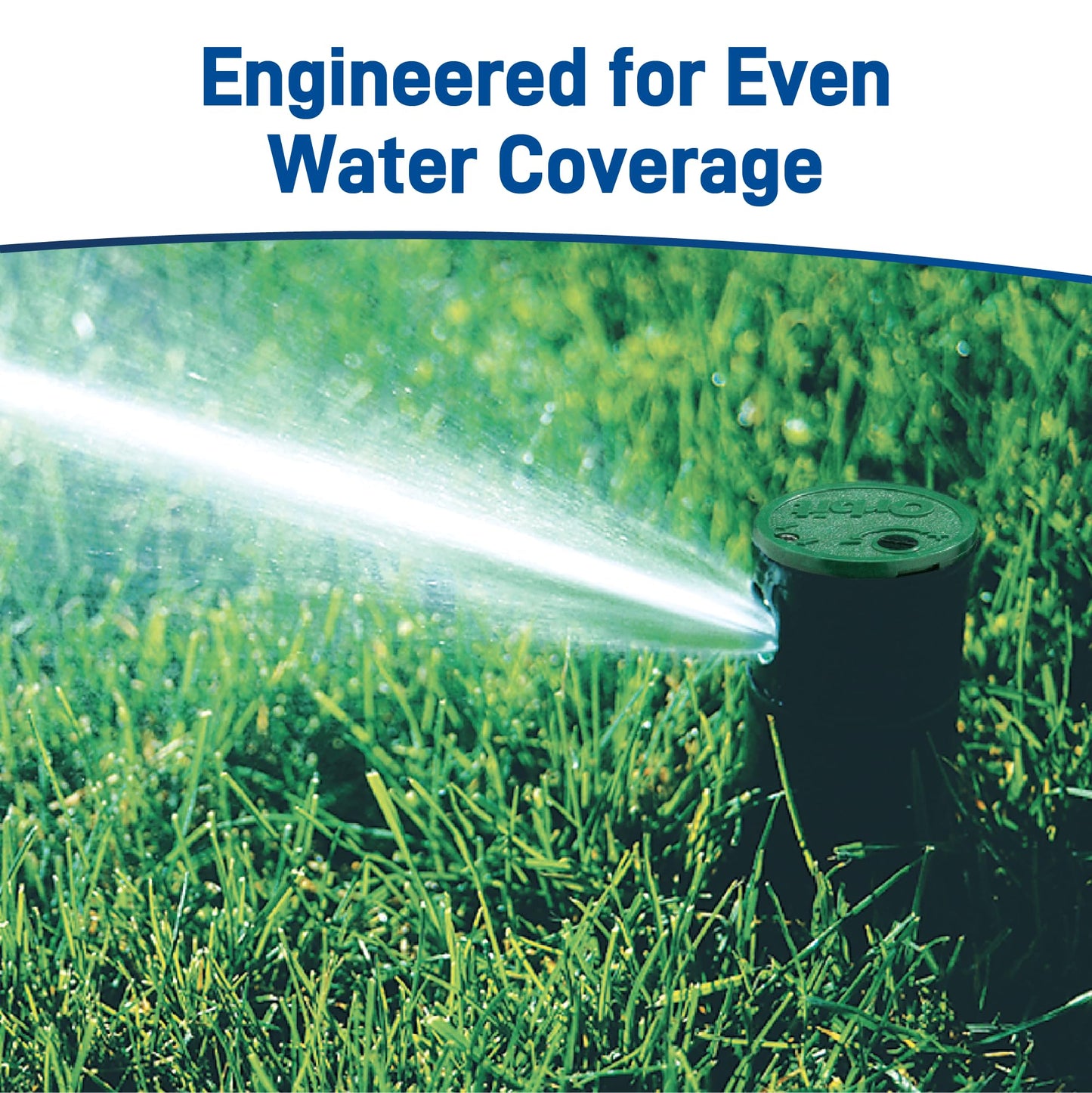 Orbit Watermaster 55461 Voyager 4-Inch Adjustable Pop-Up Gear Drive Sprinkler Head, 2-Pack