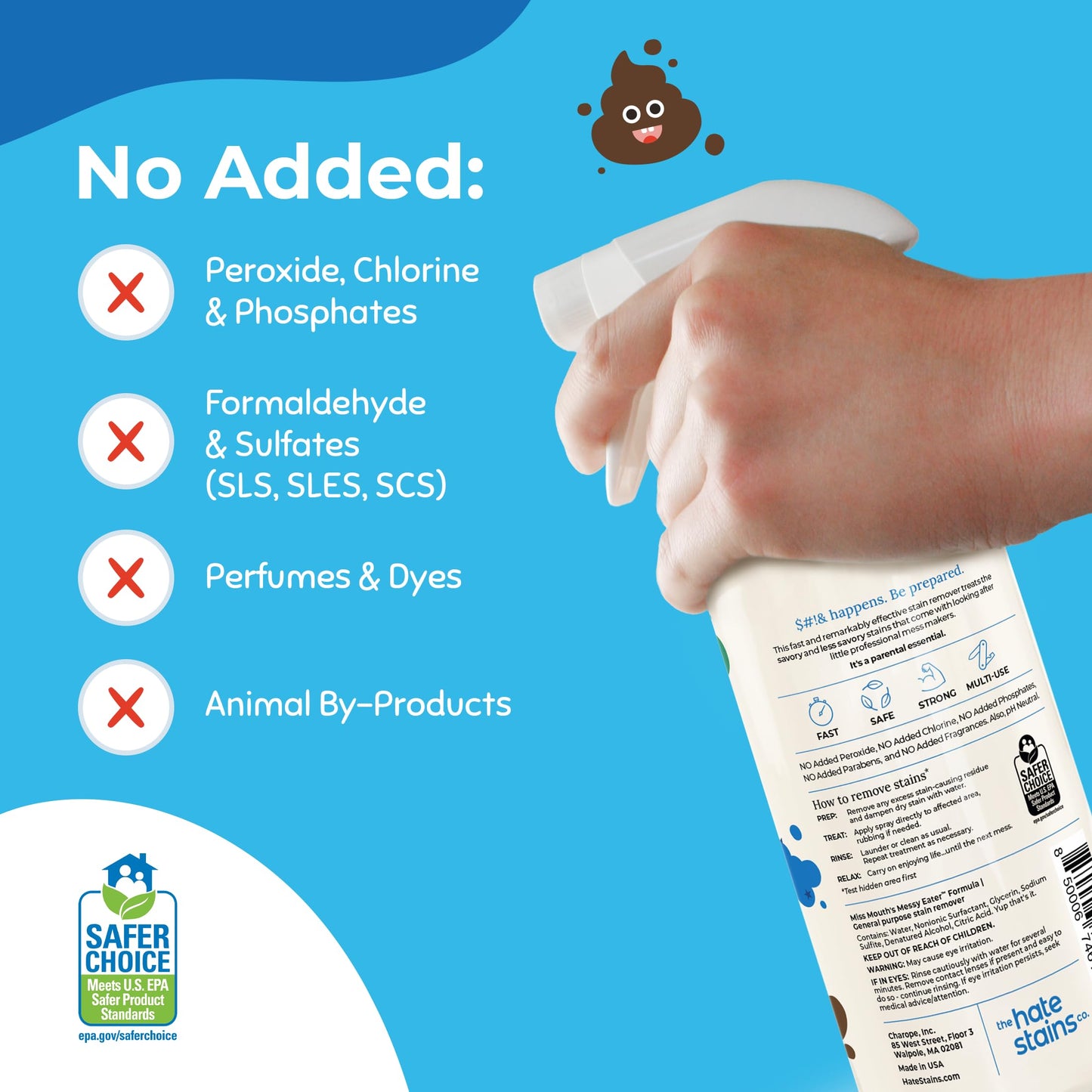 s Messy Eater Stain Treater Spray - 16o