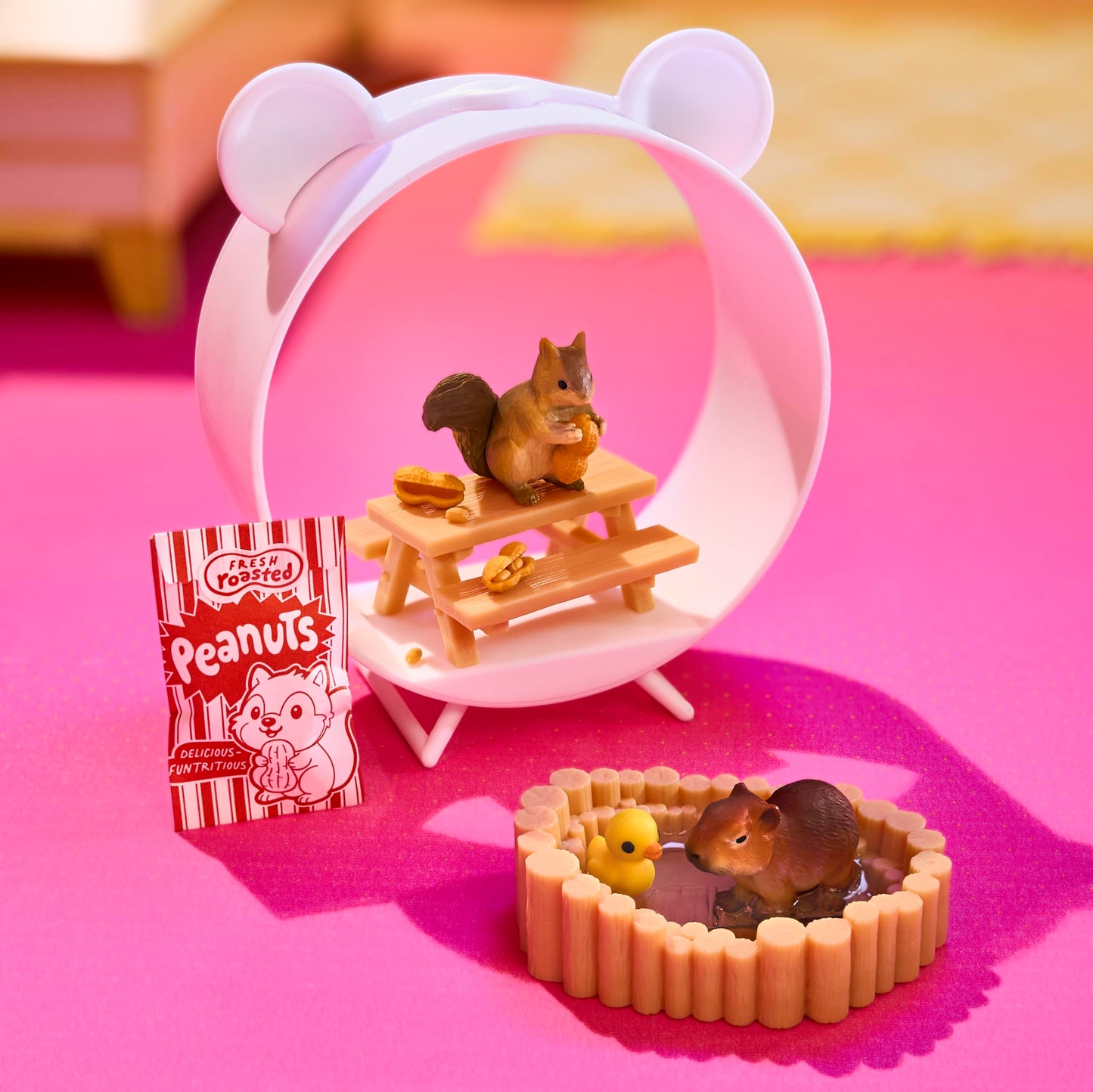 MGA's Miniverse Make It Mini Animals Series 2 (3 Pack) Mini Collectibles, Blind Pack, DIY, Crafts, Resin, Replica Animals, Collectors, Gifts, 8+
