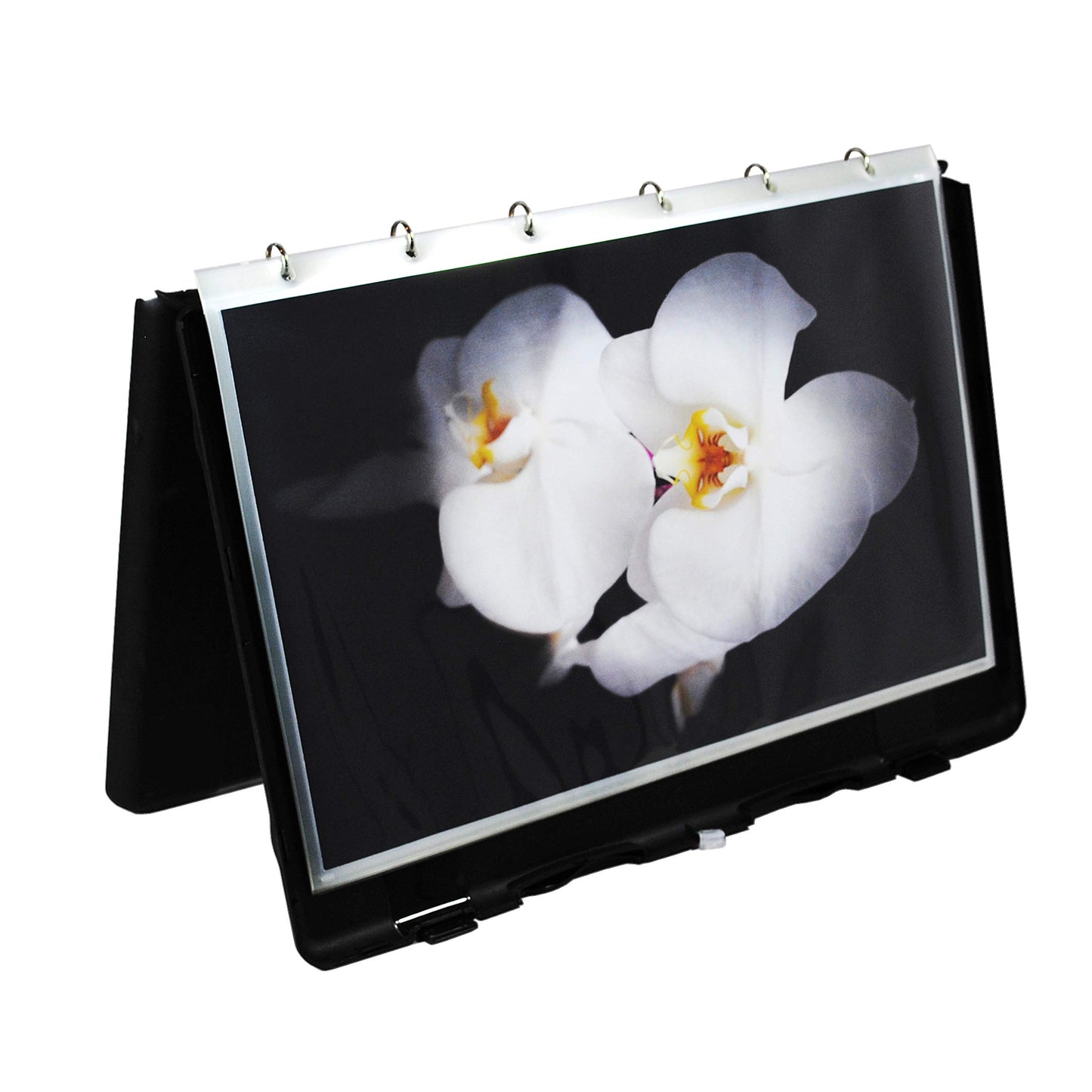 UniKeep Large Binder with Pages (11 x 17) - Black - Fully Enclosed Case Binder
