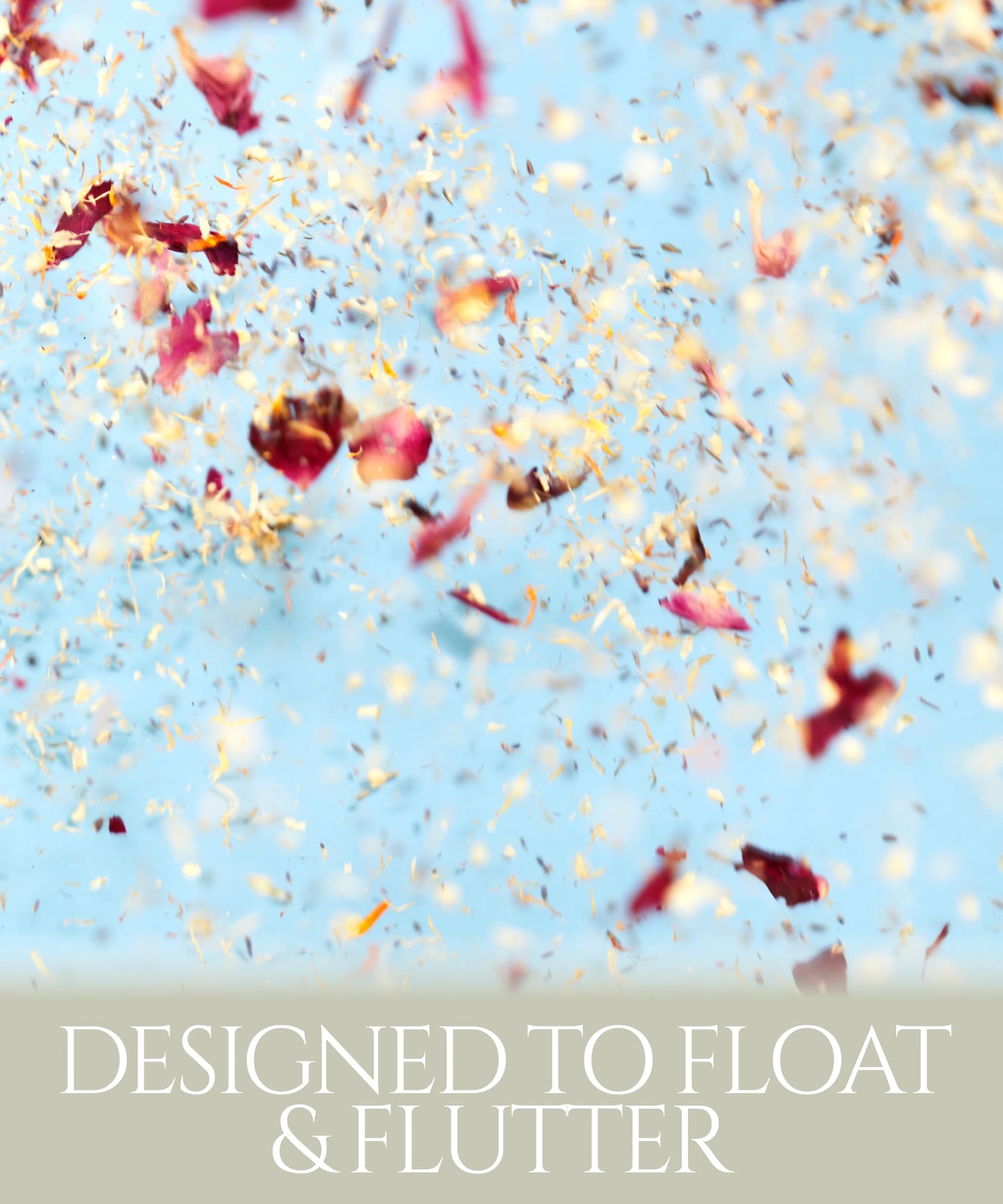 Flora & Bloom Biodegradable Confetti With Pre Built Cones | Dried Flowers | Wedding Confetti Kit | Pop Open Cones & Tray |Jasmine, Lavender & Rose Petals | Wedding Decorations (24 Guests)