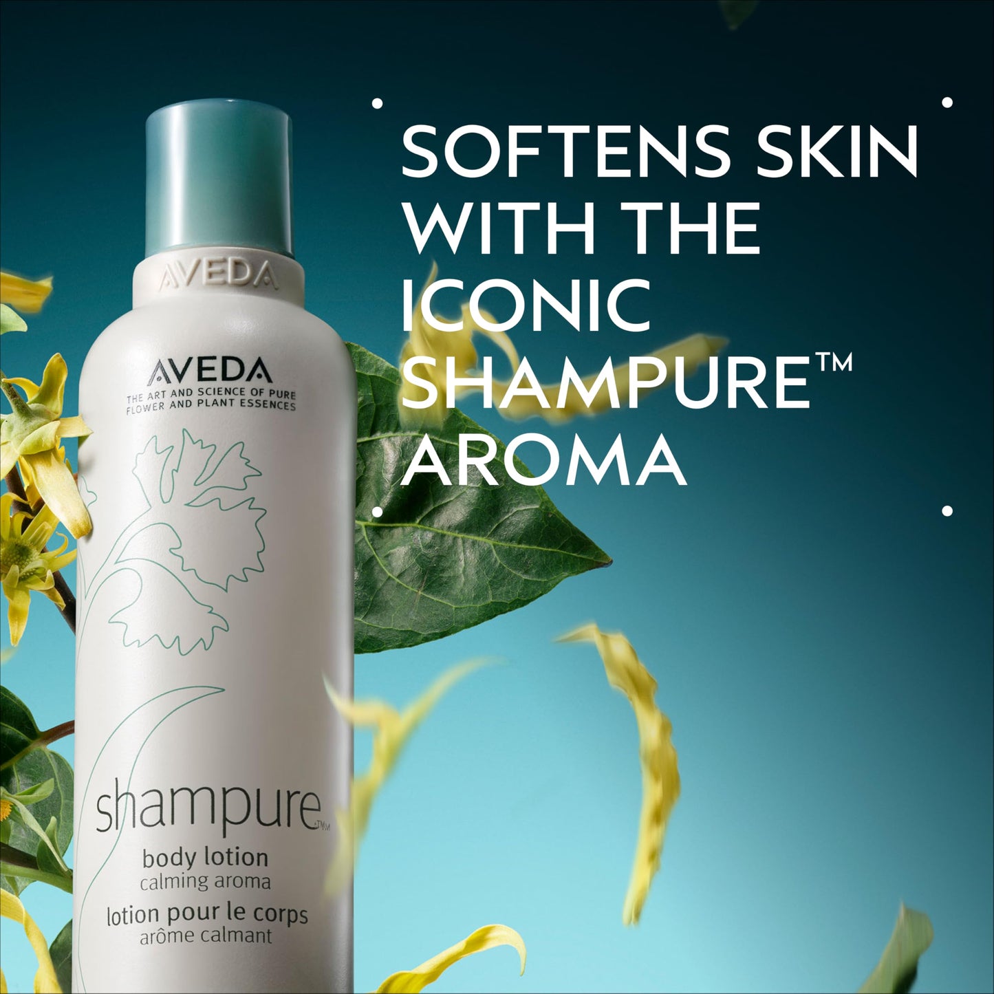 Aveda Shampure Body Lotion | with Certified Organic Olive Oil | with Calming Aroma of Lavender, Ylang Ylang, Petitgrain, 200ml