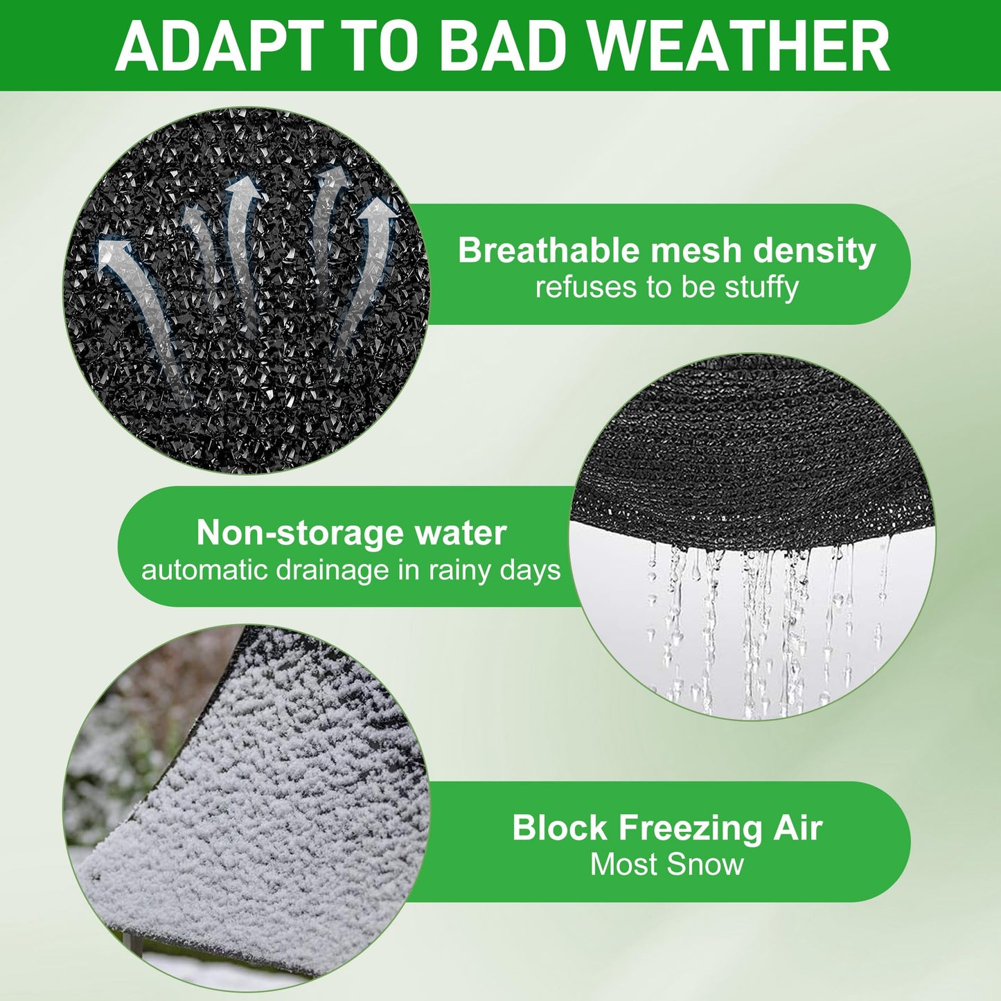 10x20FT Sunblock Shade Cloth Net - UV Resistant Garden Shade Netting Cover - 75% Sunblock Shade Mesh Tarp with Grommets for Garden Plant Flower Greenhouse Chicken Coop Barn Kennel