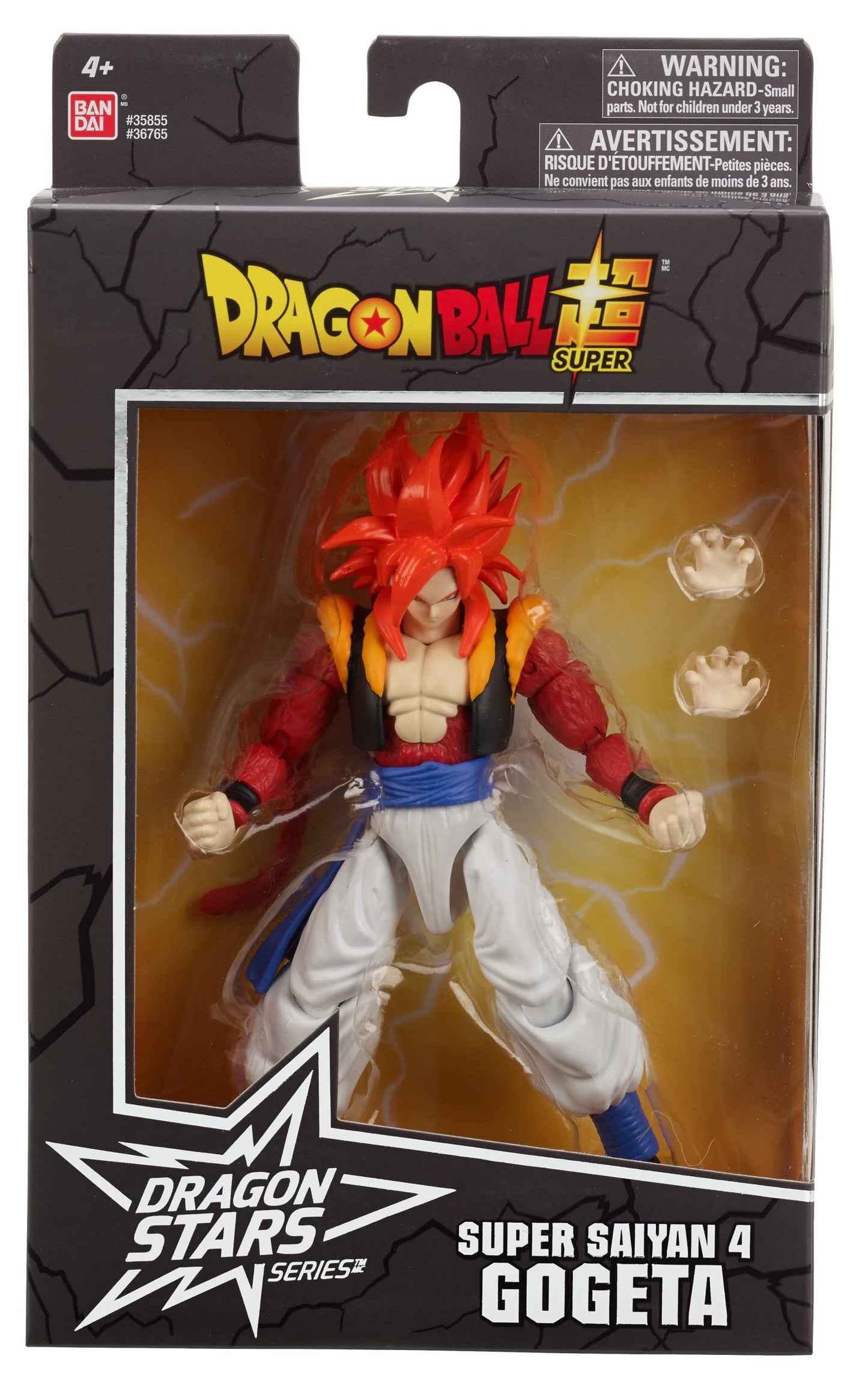 Bandai - Dragon Ball Super – Dragon Stars Super Saiyan 4 Gogeta Figure (Series 14) (36765)