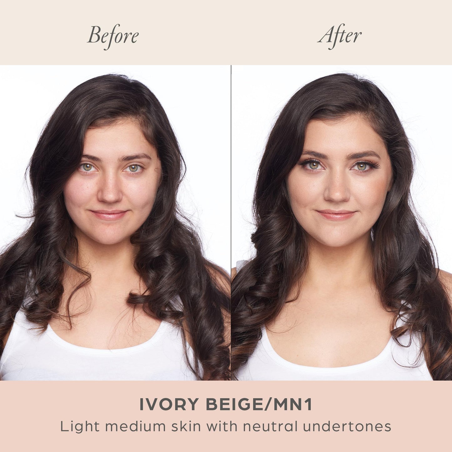 PÜR 4-in-1 Love Your Selfie Longwear Foundation & Concealer, Full Coverage Liquid Foundation, Hydrating Formula, Cruelty Free