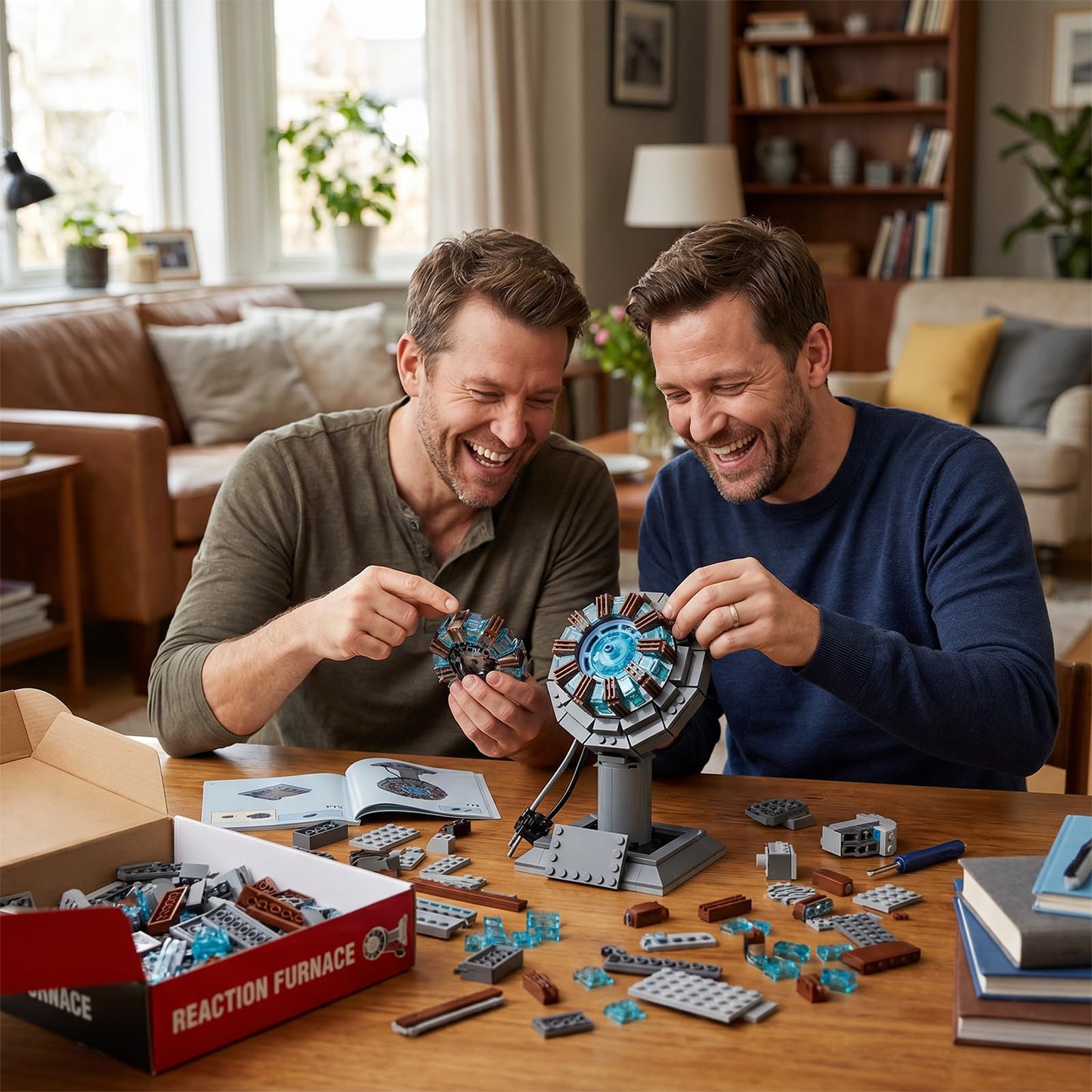 APENGBAOL Arc Reactor Building Block Set, A Model Toy Proof that Tony Has A Heart,A Gift for Adults