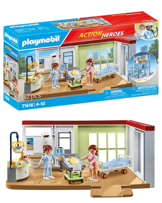 PLAYMOBIL Action Heroes: Maternity Ward