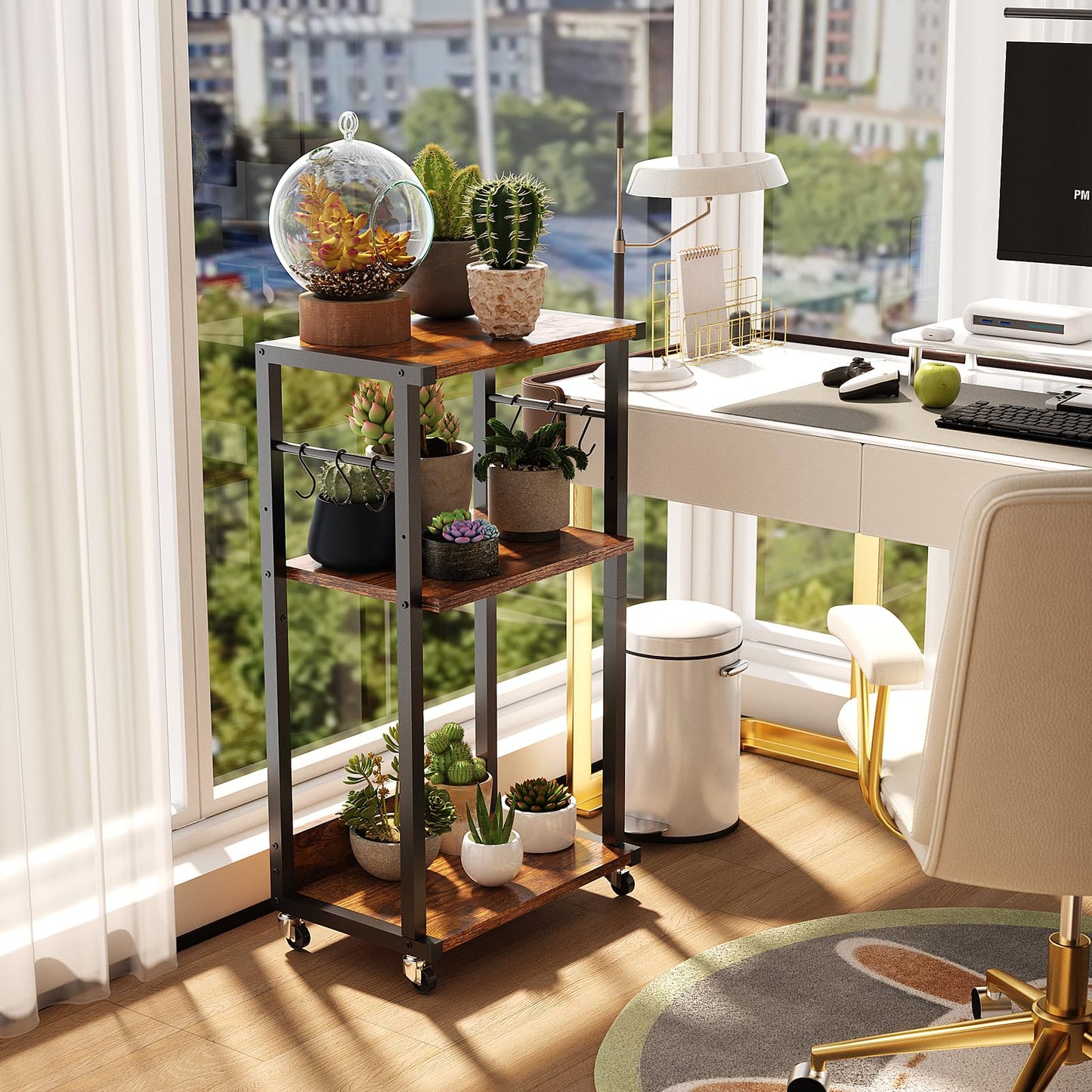 YMYNY Tall Printer Stand UHPT002H