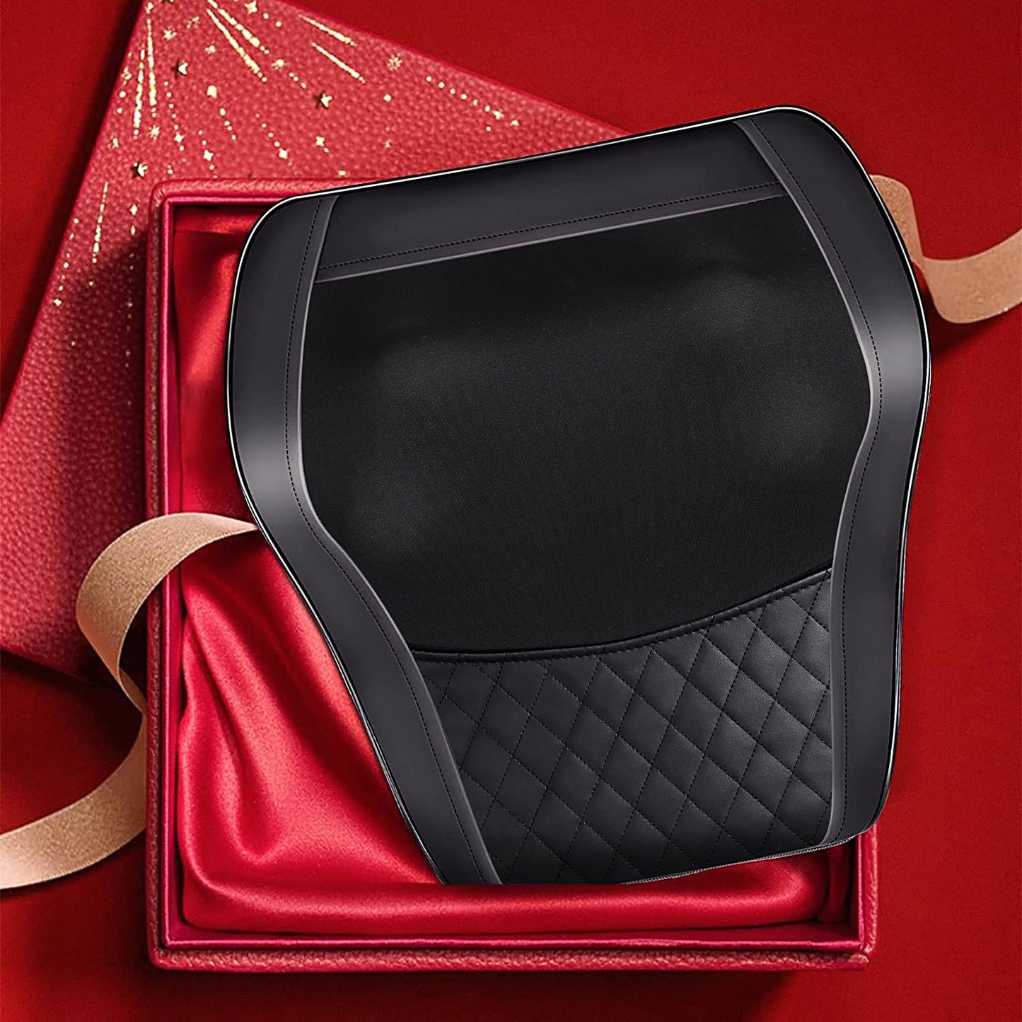 Boriwat Back Massager Neck Shoulder Massager with Heat, Shiatsu Massage Pillow for Pain Relief, Masseur for Neck, Back, Shoulder and Leg, Gifts for Men Women Mom Dad, Stress Relax at Home and Office