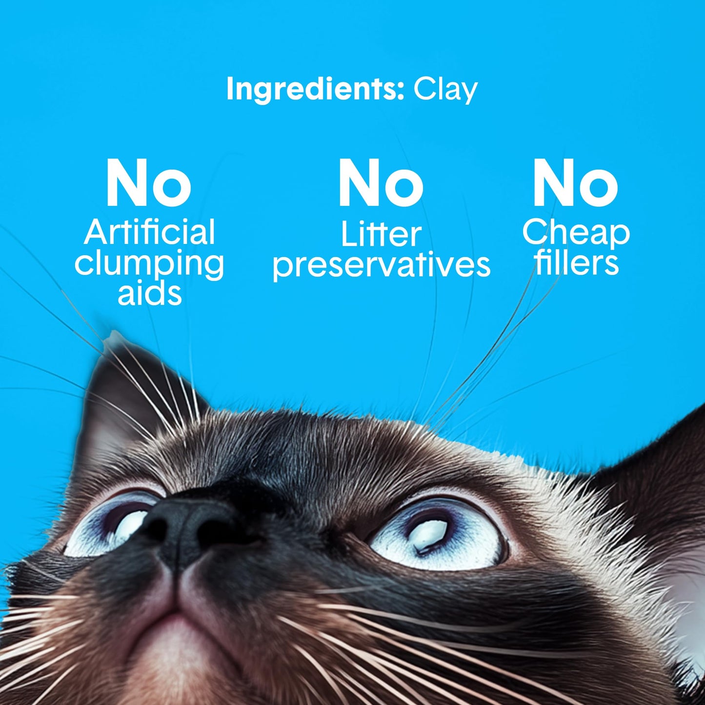 Boxie® Unscented 30 Day Odor Control Clumping Clay Cat & Kitty Litter 28 lb, 99.9% Dust-Free, Hard Flat Top® Clumps, No Fragrances No Fillers, Long-Lasting, Easy to Scoop