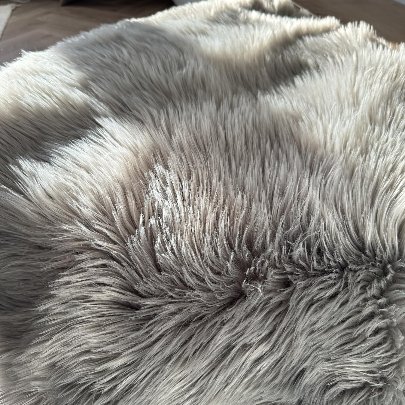 iHappyDog Waterproof Dog Blanket for Small, Medium & Large Dogs – Faux Fur Pet Throw for Couch, Sofa, Bed & Car – Soft, Washable, Stain-Resistant, Durable Cover – Grey 40" x 30"