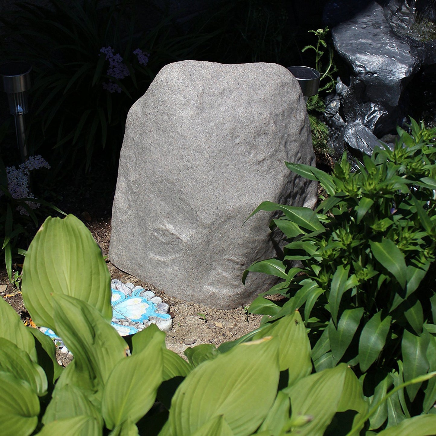 Emsco Group Landscape Rock – Natural Granite Appearance – Small – Lightweight – Easy to Install