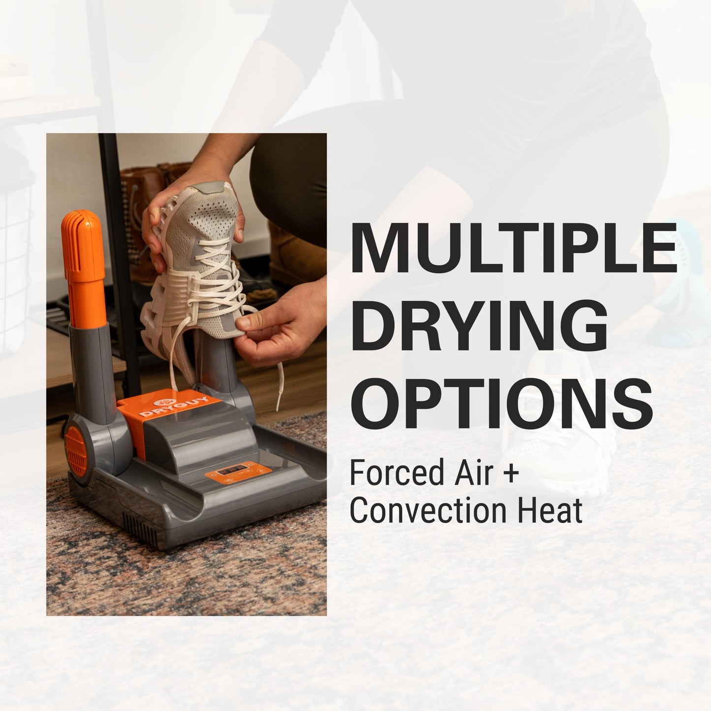 DryGuy Force Boot Dryer, Shoe Dryer, & Glove Dryer with Articulating Ports for Ski Boots