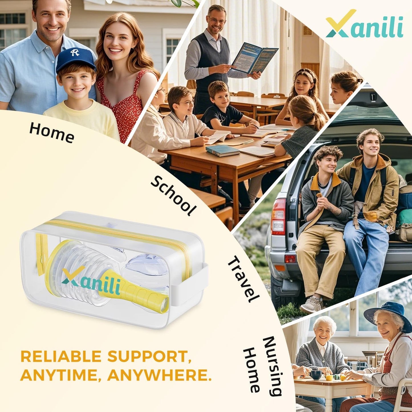 Choking Rescue Device, Portable Airway Suction Device, Anti Choking Device for Kids and Adults, Portable Suction Rescue Device for Children & Adults