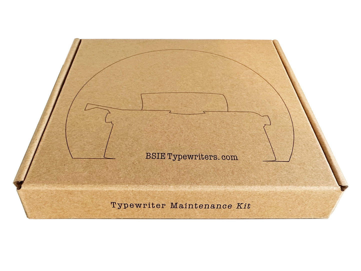 Typewriter Maintenance Kit from BSIE Typewriters - Dust Brush, Typewriter Oil, Polishing Cream, Typebar Cleaner, Fibre Clothes