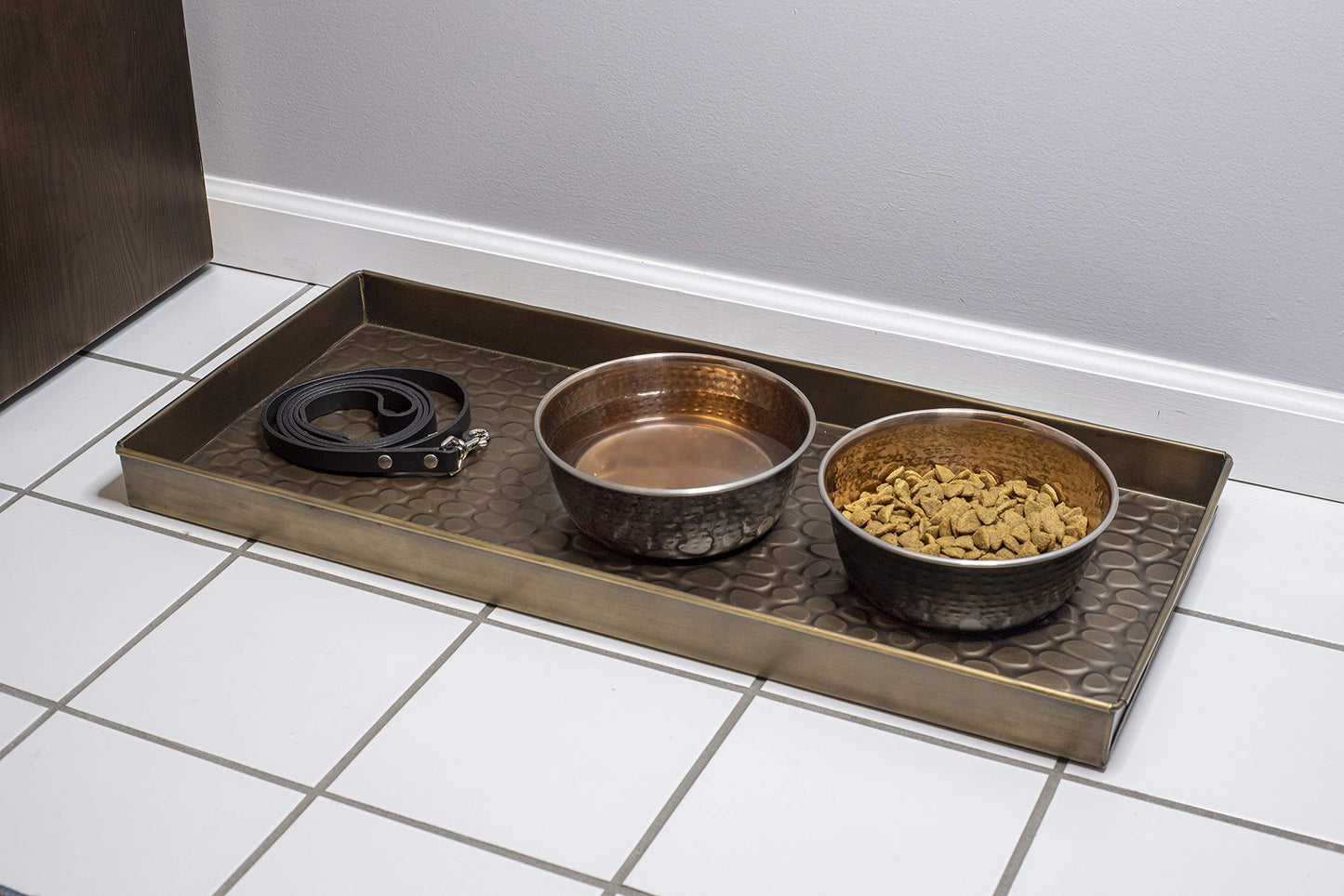 Good Directions 208BR Pebbles Boot Tray, Brass