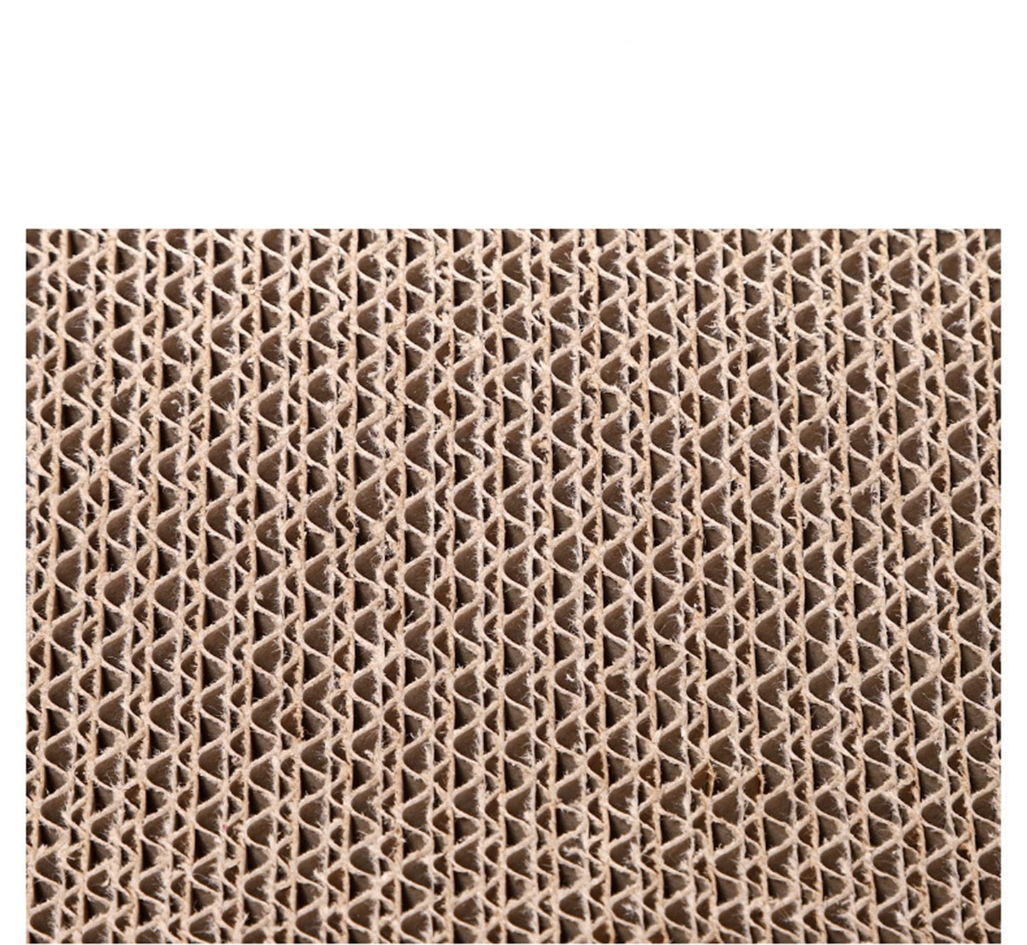 Cat Scratch Board, Bone-Shaped Design cat Scratch pad, Brown Corrugated Cardboard, pet cat Toy, Reversible cat Scratch Toy (4pcs)